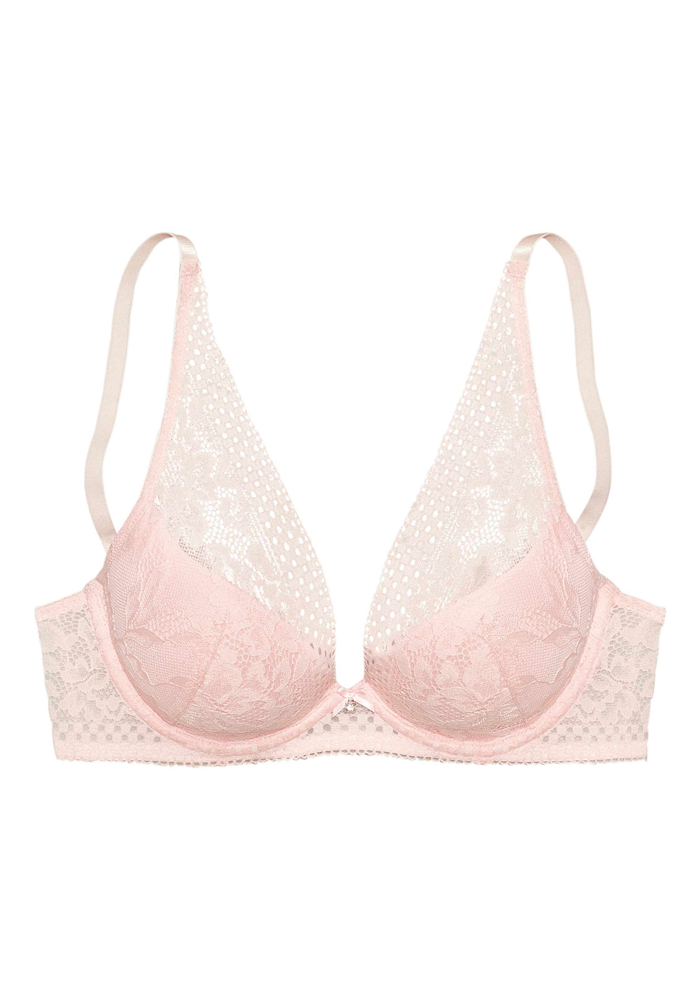 Vivance Push-up-BH, Dessous im hübschen Spitzen-Mix, Dessous