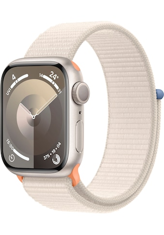 Smartwatch »Watch Series 9 GPS Aluminium 41mm One-Size«, (Watch OS 10)