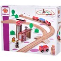 Eichhorn Spielzeug-Eisenbahn »Feuerwehr«, (Set, 33 tlg.), FSC®- schützt Wald - weltweit