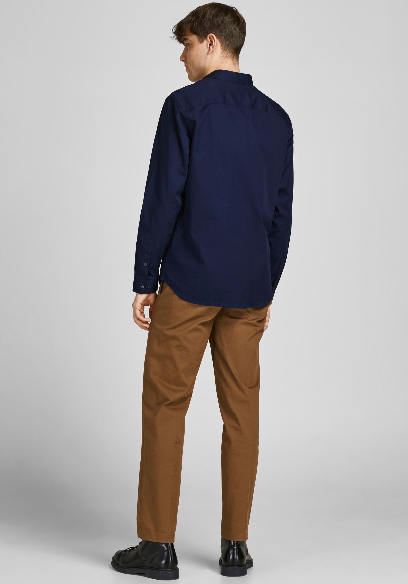 Jack & Jones Langarmhemd »CARDIFF SHIRT«