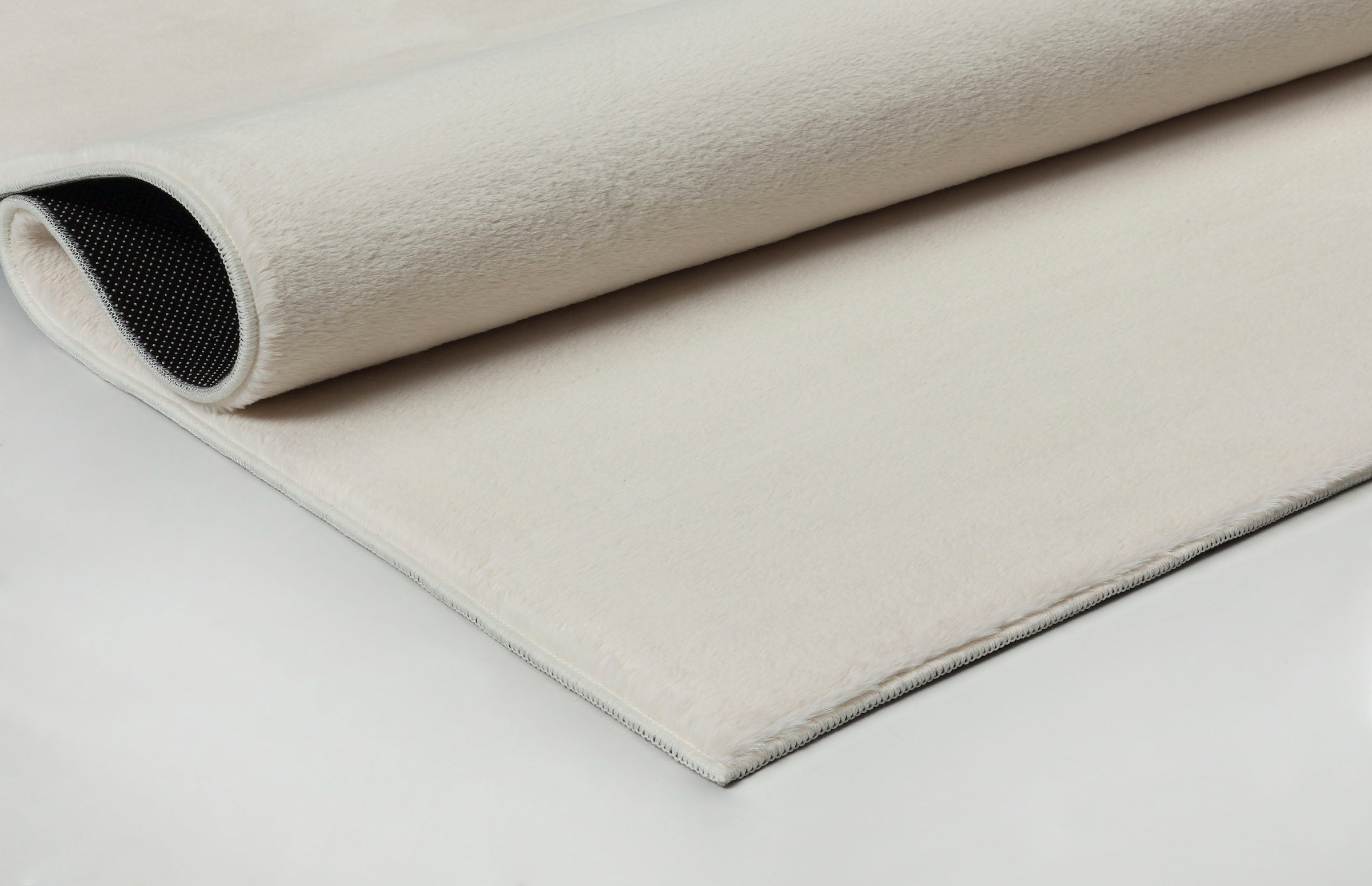 merinos Teppich »Focus 47« rechteckig 11 mm Höhe Fellteppich, weich und elegant, Wohnzimmer, Schlafzimmer