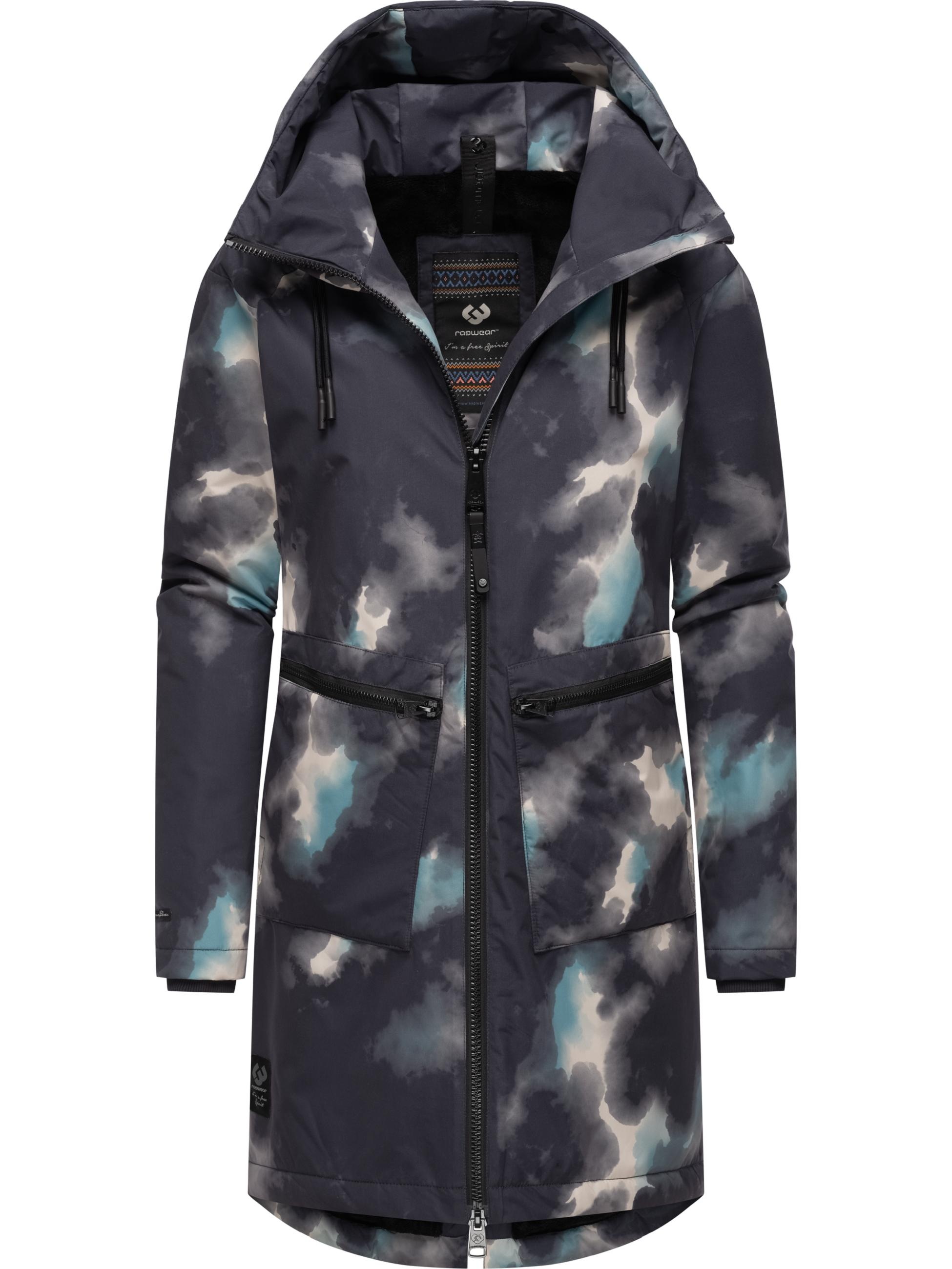 Ragwear Wintermantel »Wintermantel Holstic Print«