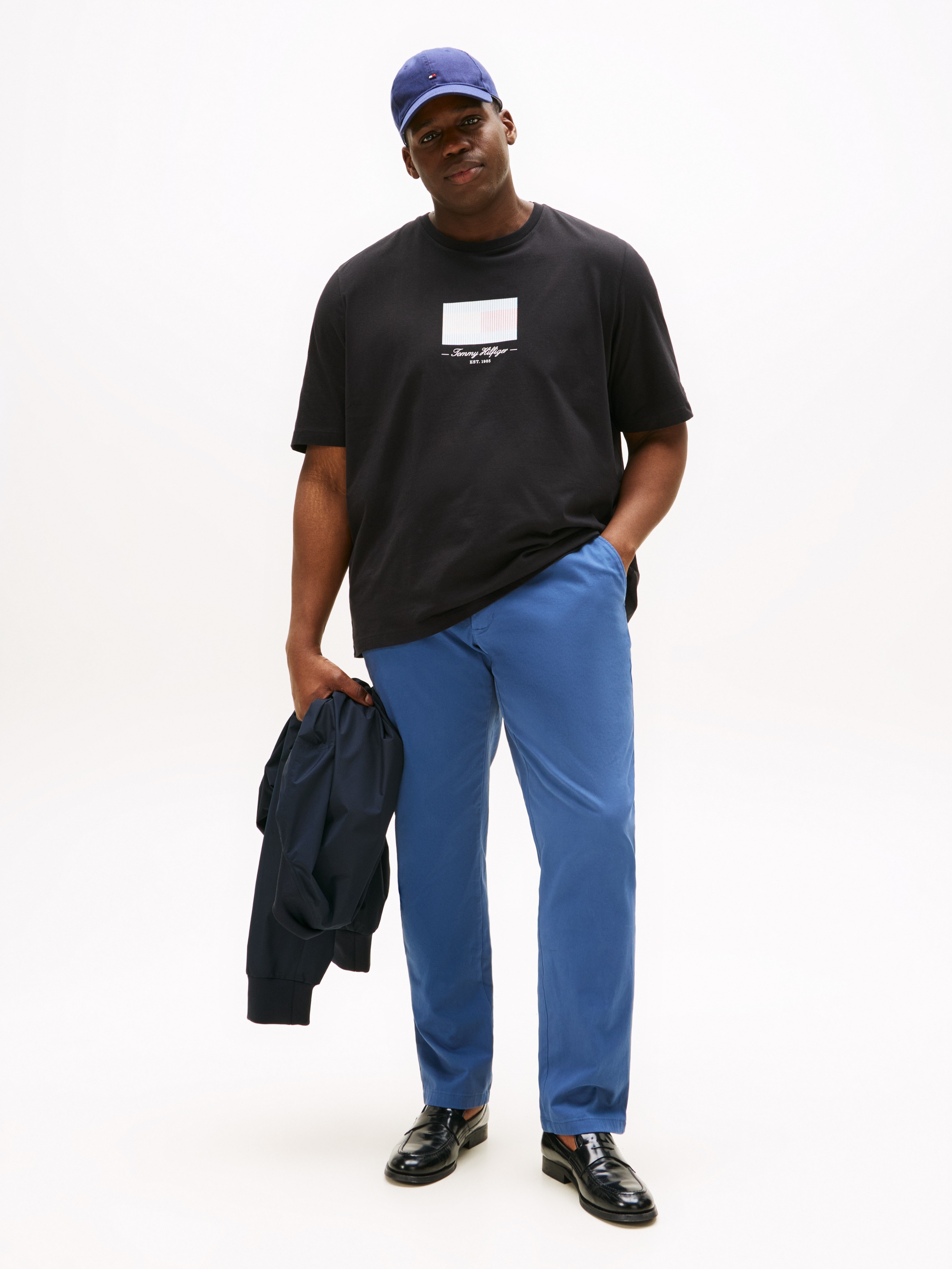 Tommy Hilfiger Big & Tall T-Shirt »BT-ITHACA FLAG TEE-B«, Große Größen
