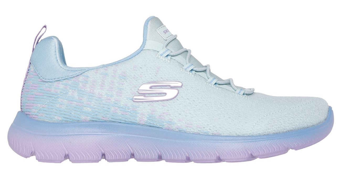 Skechers Slip-On Sneaker »SUMMITS«  , Trainingsschuh, Sneaker, Slipper, Halbschuh mit Bungee-Verschluss