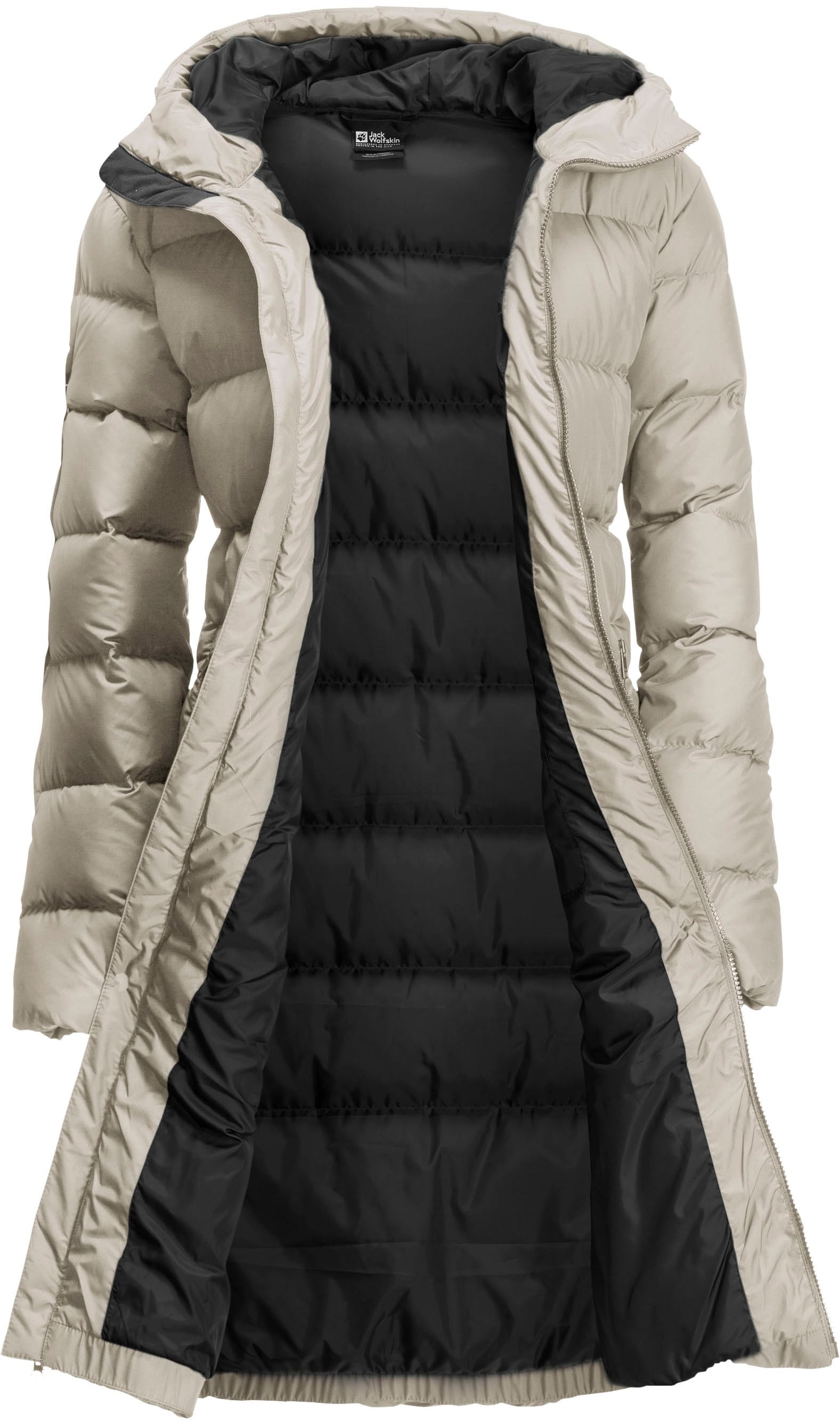 Jack Wolfskin Funktionsmantel »FROZEN PALACE COAT W«, mit Kapuze