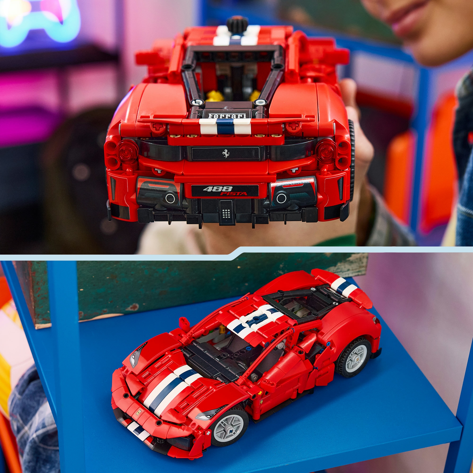 LEGO® »Ferrari 488 Pista Auto (42235), LEGO Technic« Made in Europe
