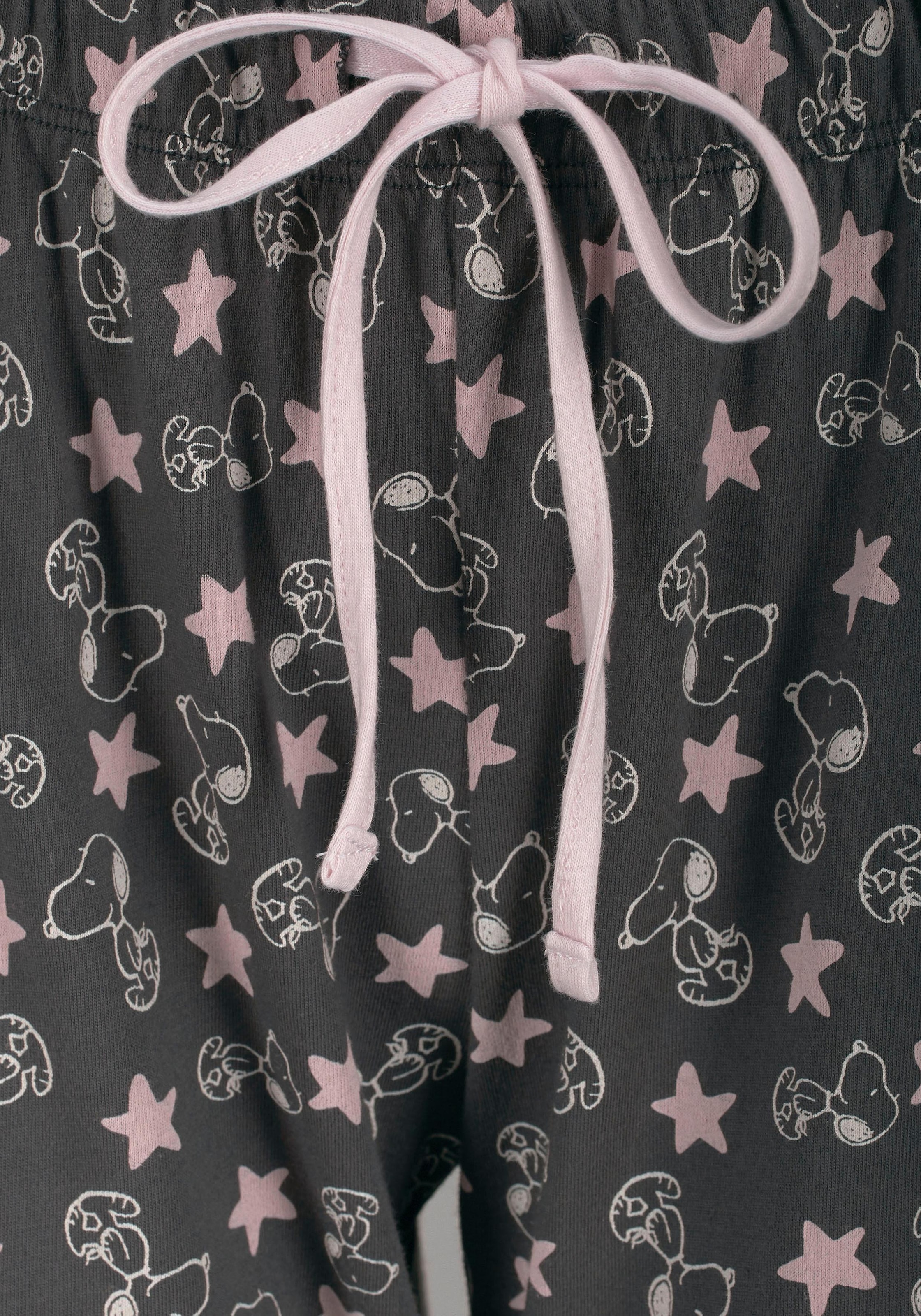 Peanuts Pyjama, (2 tlg., 1 Stück), in langer Form im niedlichen Snoopy-Design  bei ♕ | Pyjama-Sets