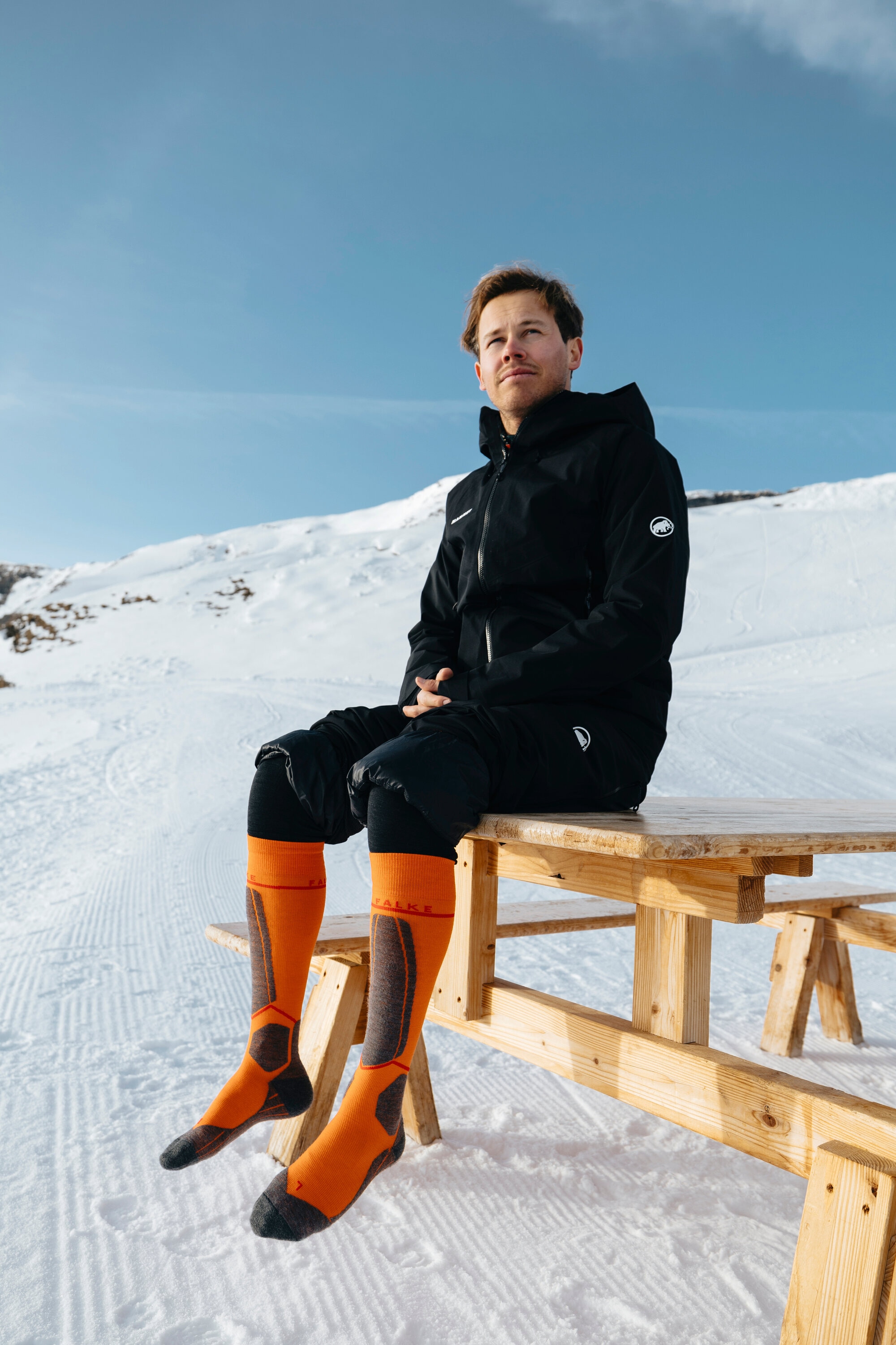 FALKE Kniestrümpfe »SK4 Advanced Compression Light« 1 Paar tlg.