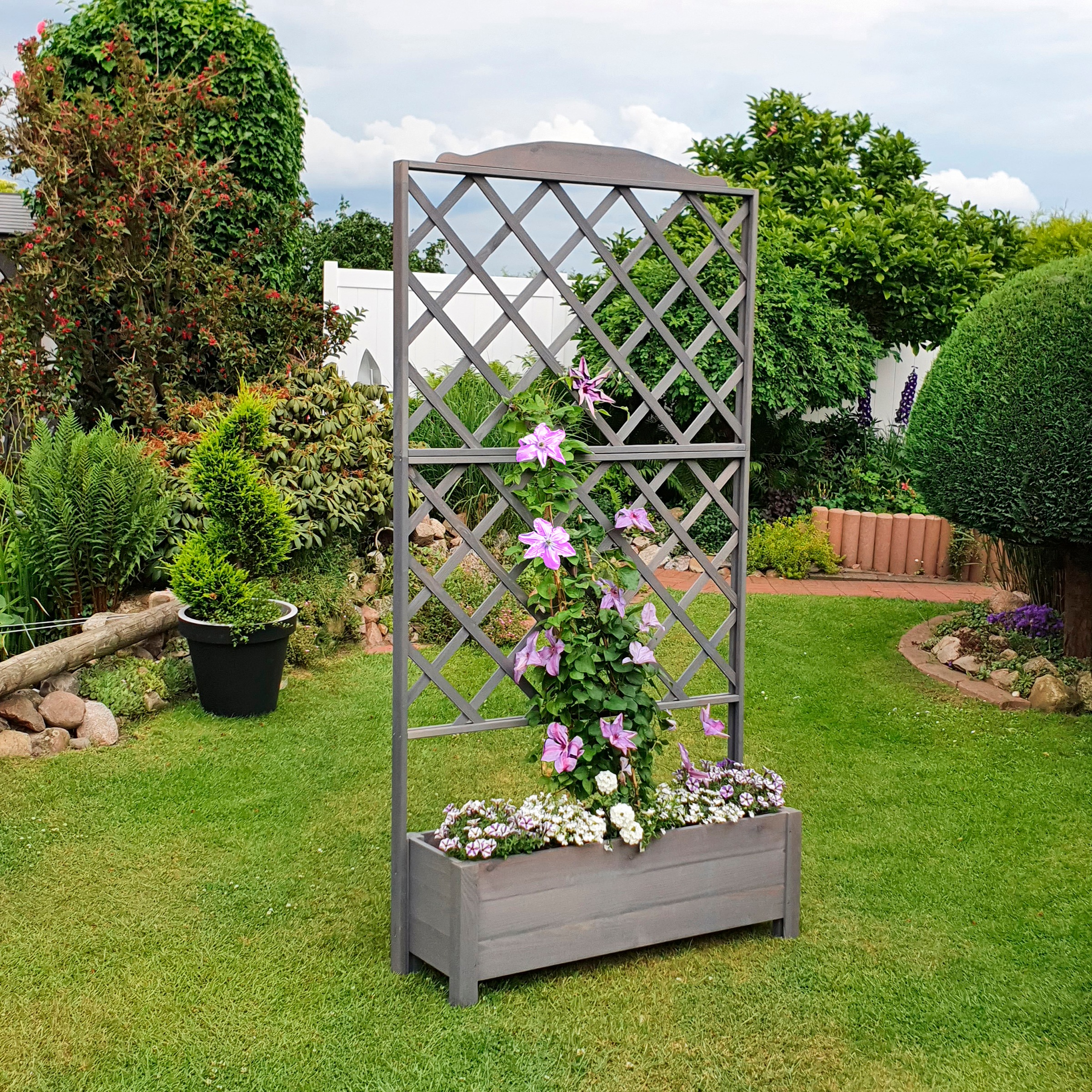 promadino Rankhilfe »Botanica«, Rankkasten, BxTxH: 110x32x210 cm