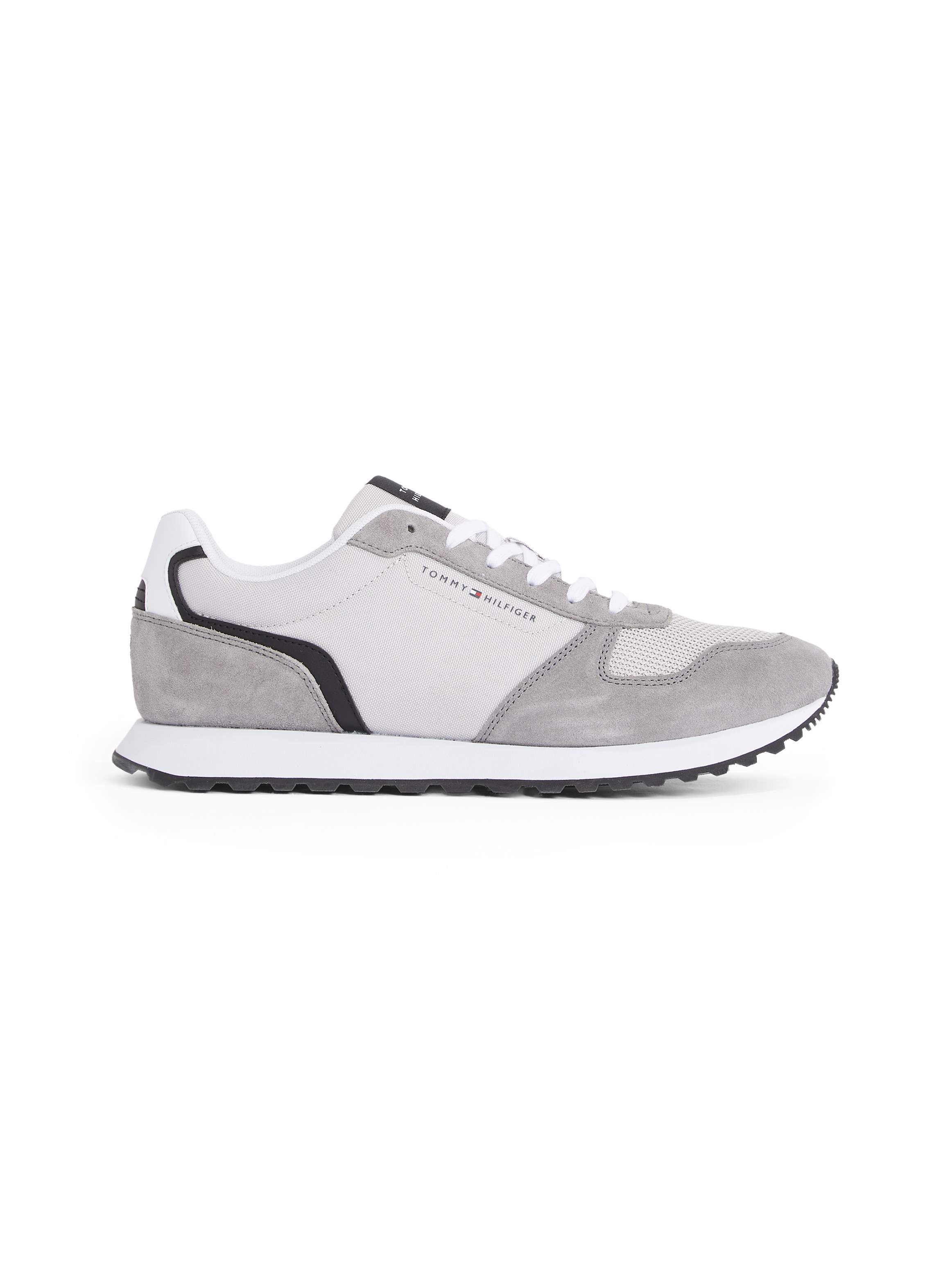Tommy Hilfiger Sneaker »NEW RUNNER EVA MIX«, Freizeitschuh, Halbschuh, Schnürschuh mit Kontrastbesätzen