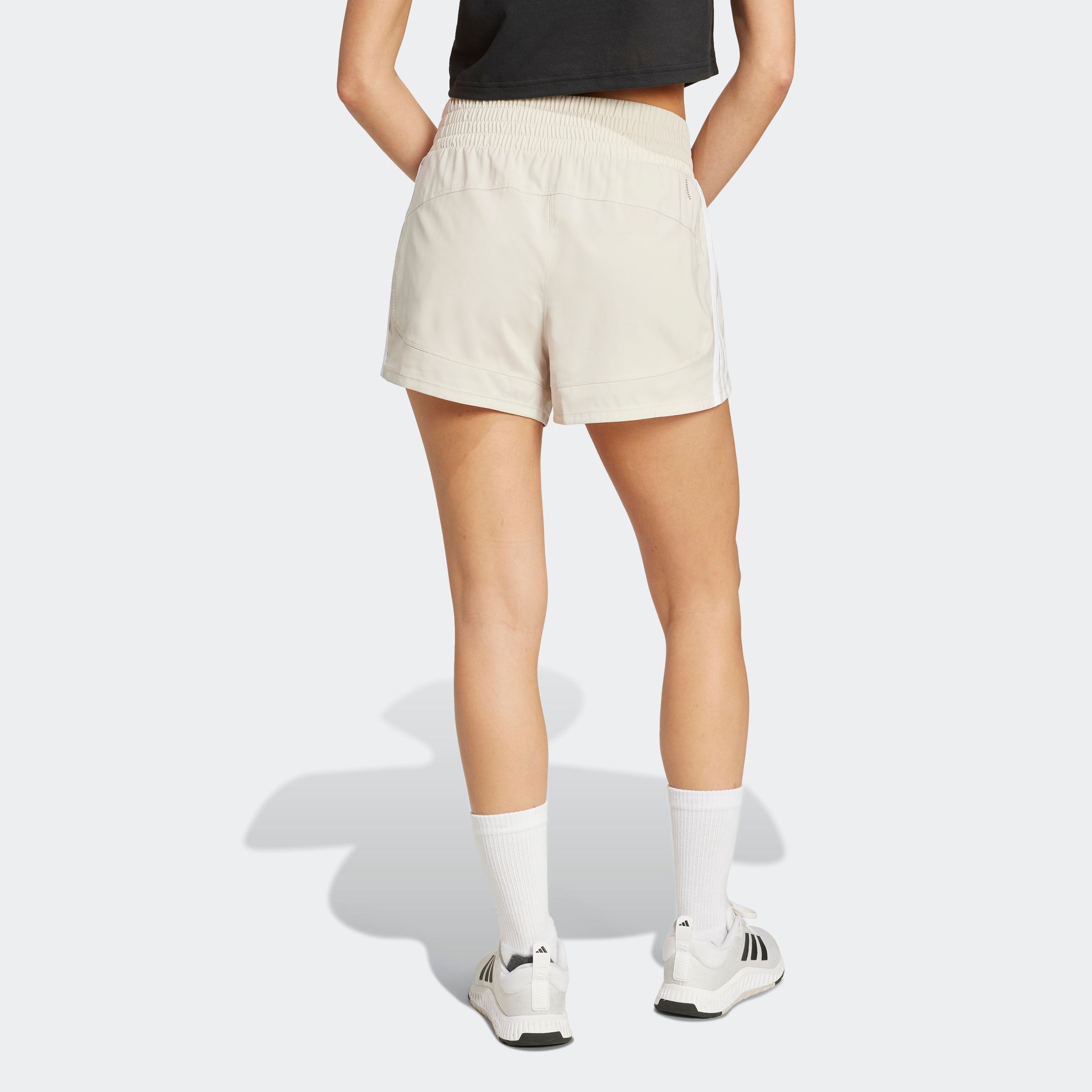 adidas Performance Shorts »PACER WVN HIGH«, (1 tlg.), Woven Trainingsshorts mit hohem Bund