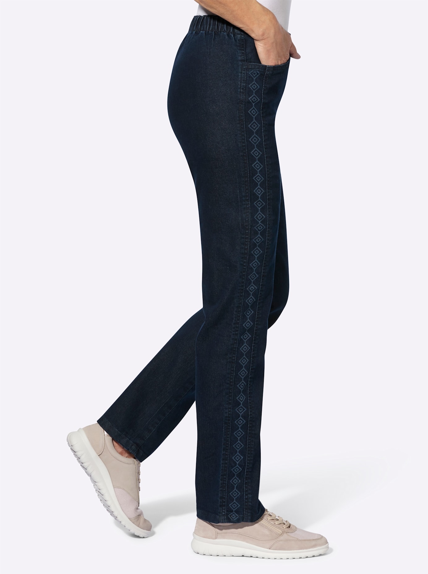 Classic Basics Schlupfjeans, (1 tlg.)