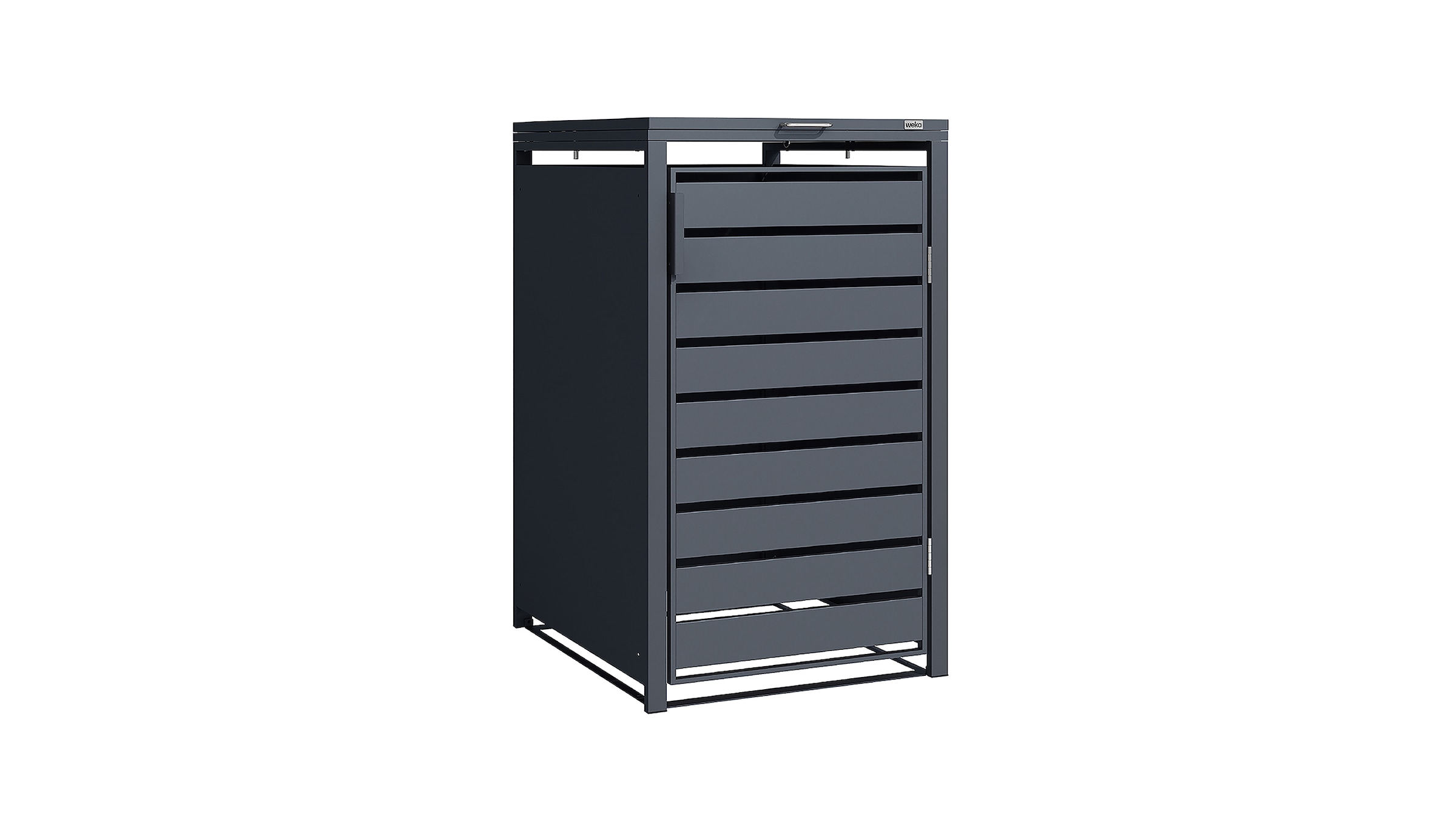 weka Mülltonnenbox »Gary« Metall pulverbeschichtet, BxTxH: 68x80x116 cm