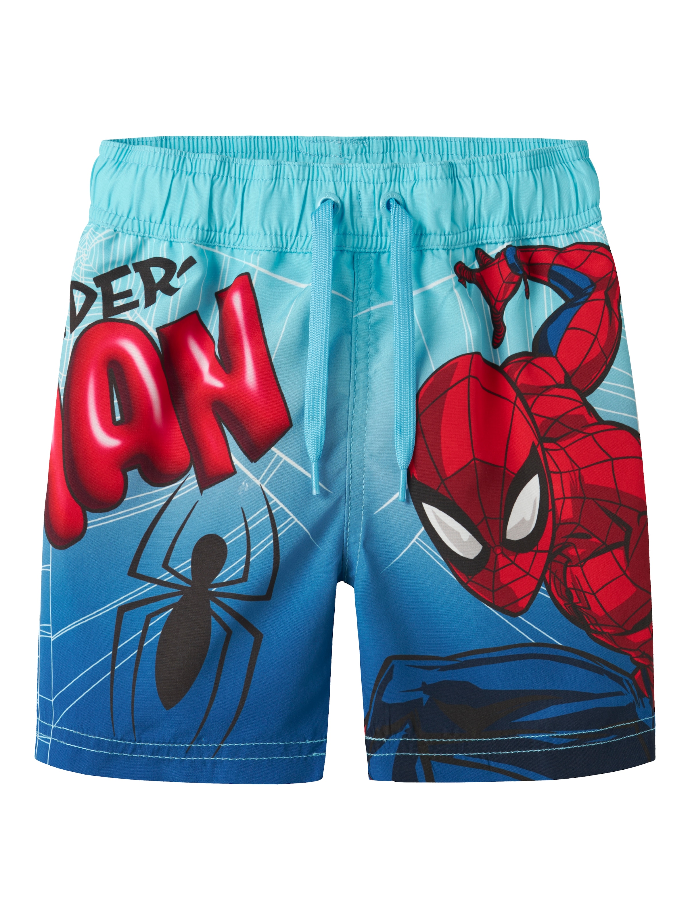 Name It Badeshorts »NMMMALTE SPIDER LONG SWIMSHORTS MAR«