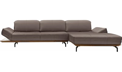 hülsta sofa Ecksofa »hs.420«, Breite 293 cm in 2 Qualitäten, Holzrahmen in Eiche Natur... kaufen