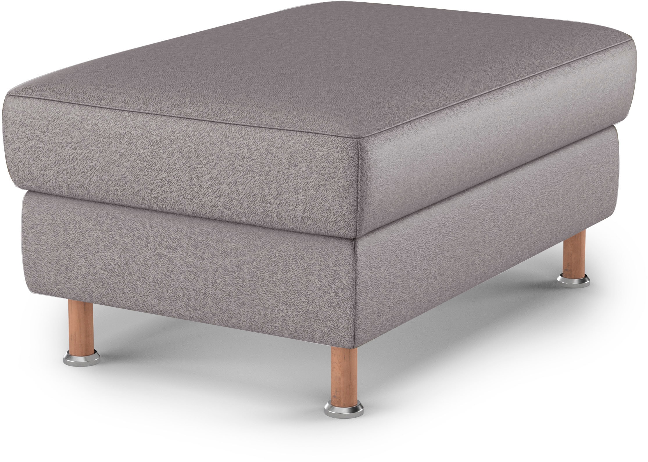 Home affaire Polsterhocker »Calypso«, Holzfuesse mit Metallteller