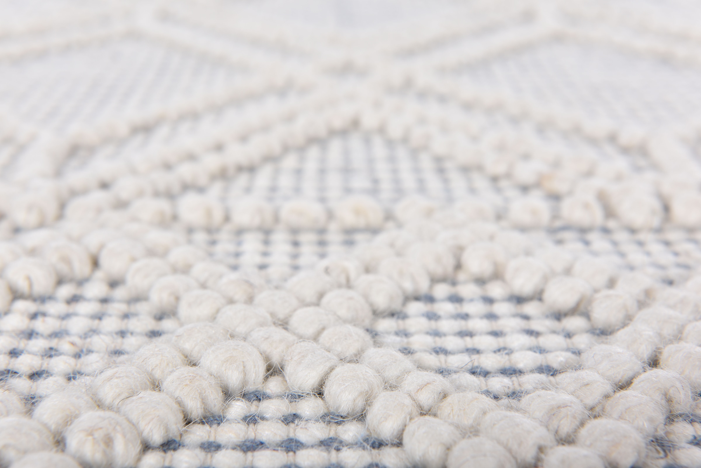 TOM TAILOR HOME Teppich »Colored Macrame« rechteckig 10 mm Höhe Handweb Teppich, reine Wolle, handgewebt, mit Fransen, Scandi Design