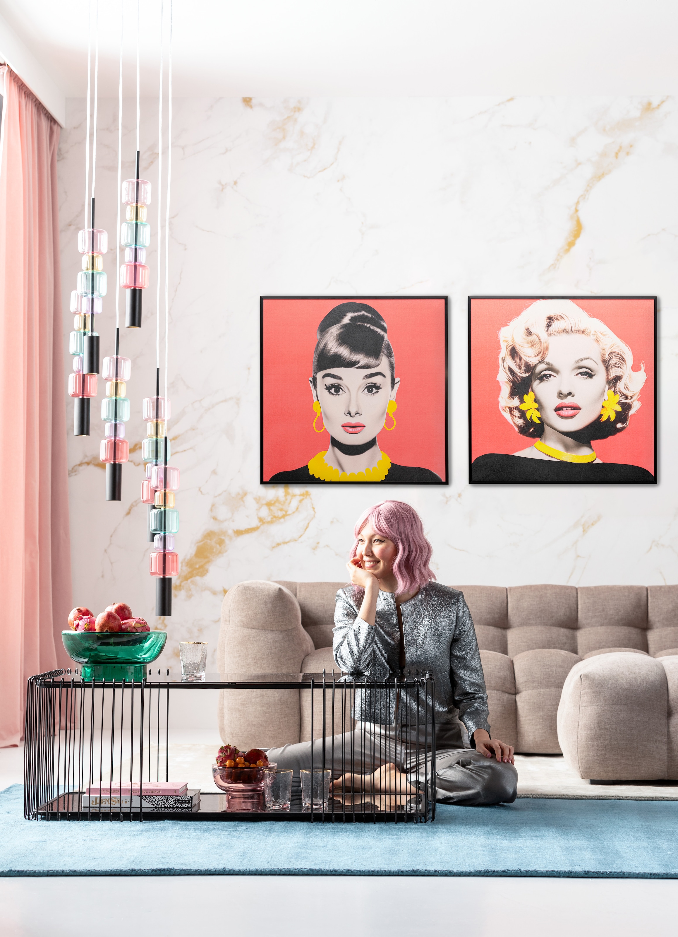 Kare Design Bild mit Rahmen