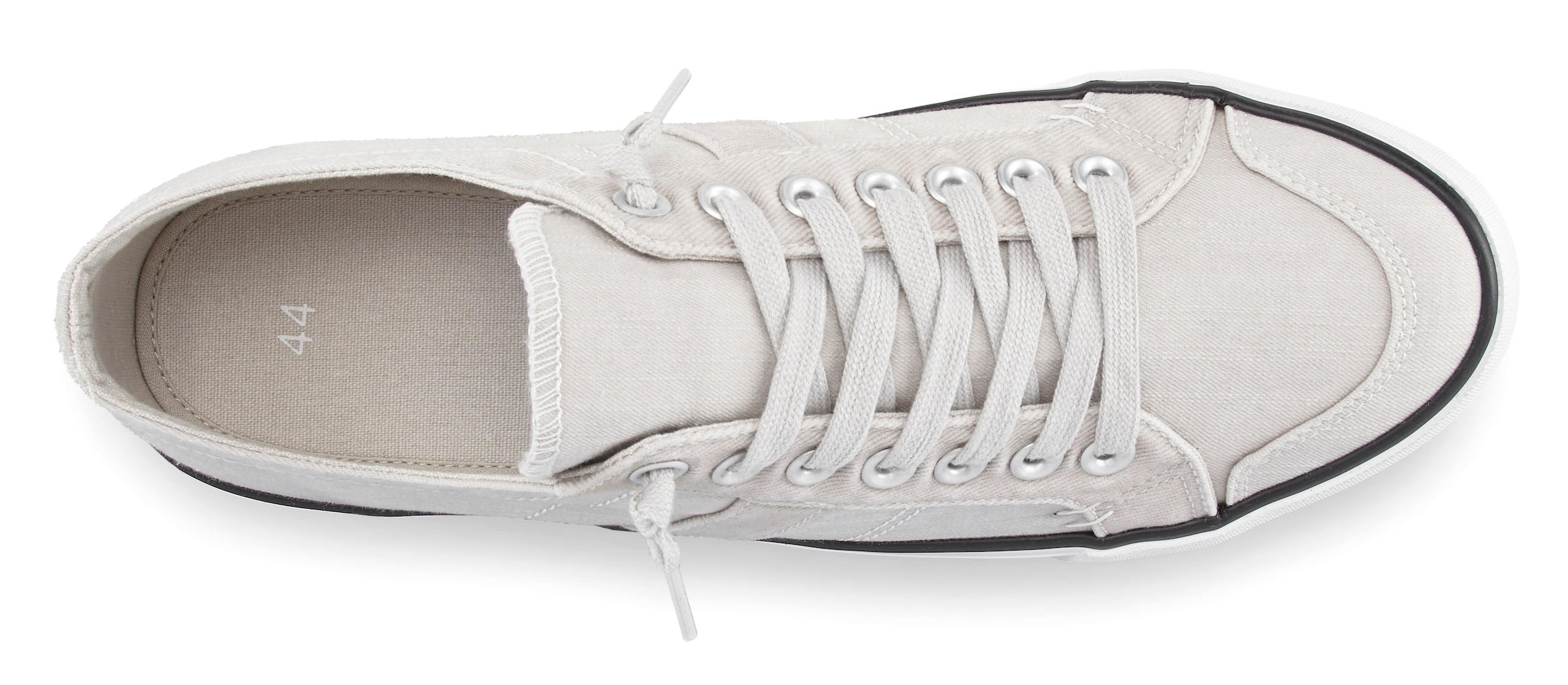 AUTHENTIC LE JOGGER Sneaker »Schnürhalbschuh«, Schnürschuh, Halbschuhe, Freizeitschuhe, Slipper aus Canvas VEGAN