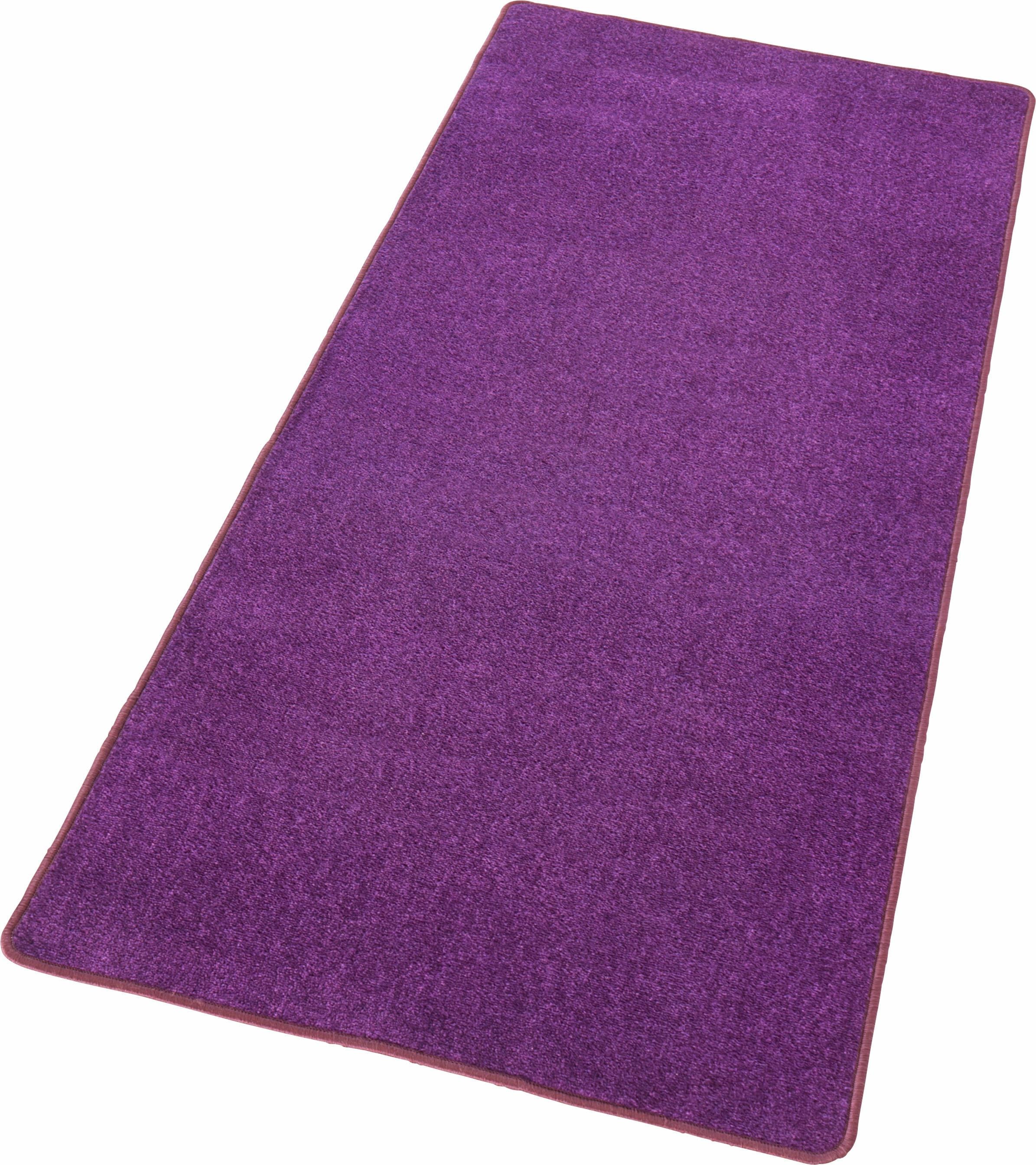 HANSE Home Teppich »Fancy«, rechteckig, 7 mm Höhe, Kurzflor, Läufer, uni, gekettelt, Wohnzimmer, Schlafzimmer, Esszimmer
