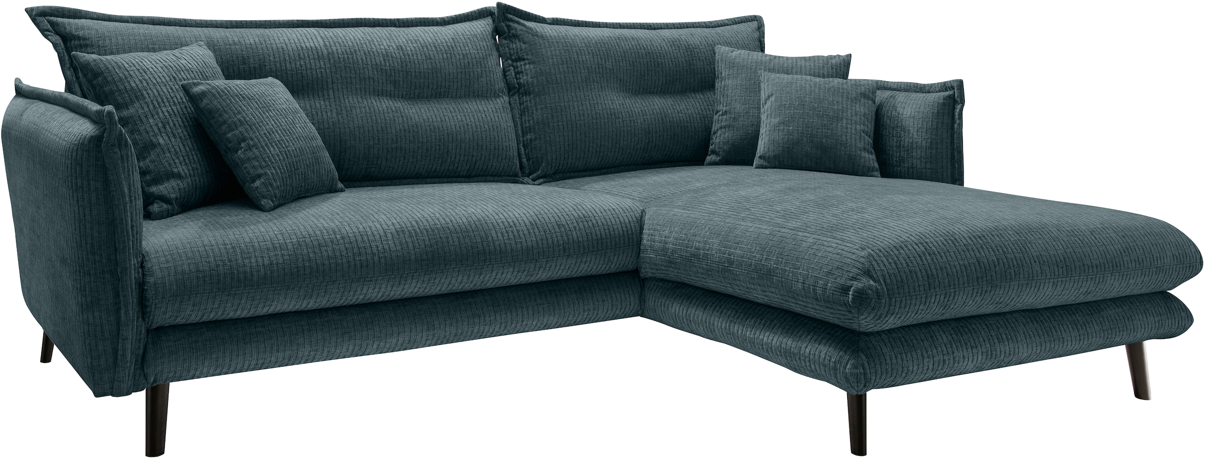 Home affaire »Lazio modernes Design, bequem, schmale Armlehnen, OTTOs Choice« zwei verschiedene Fußfarben wählbar