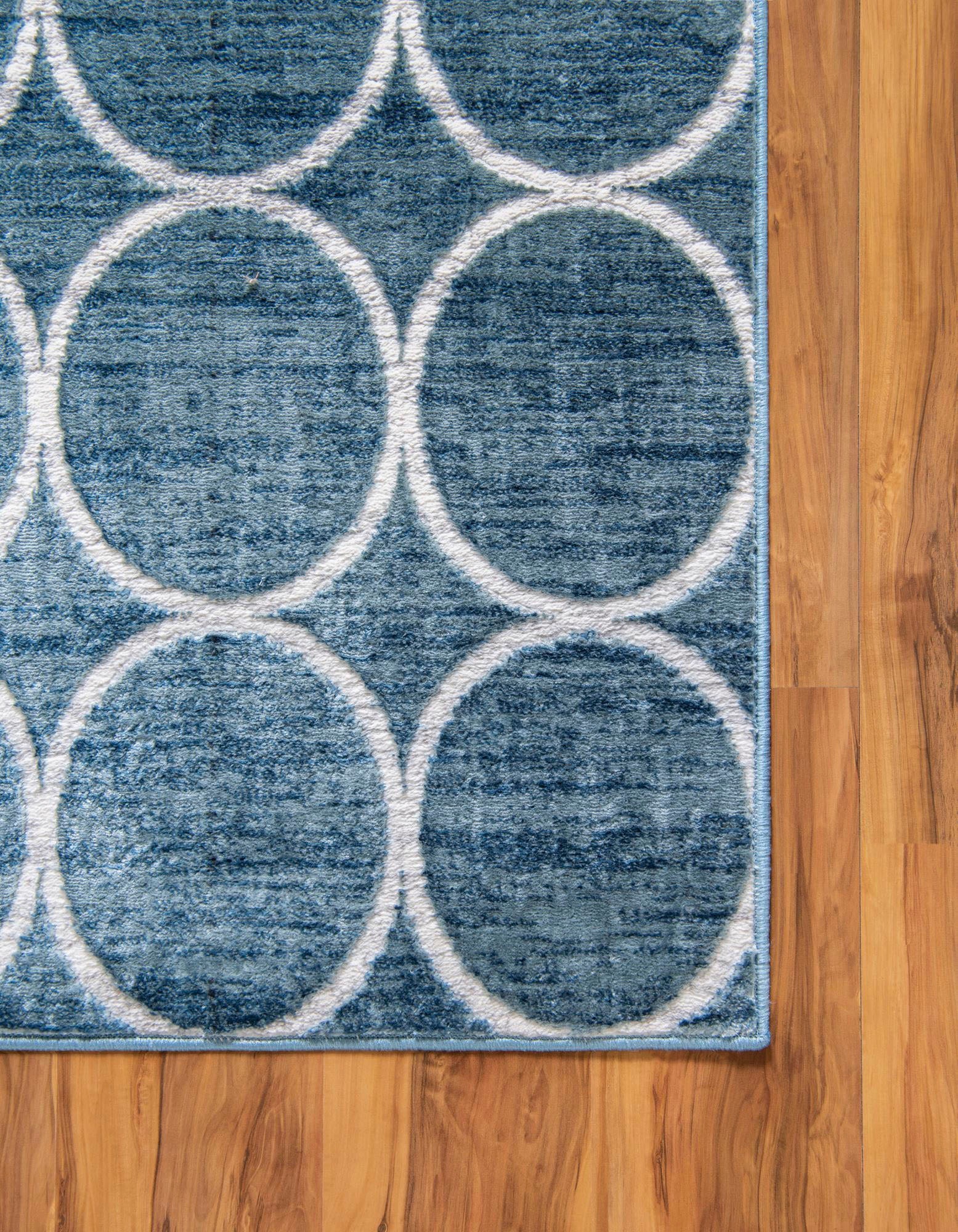 Myflair Möbel & Accessoires Teppich »Titan Trellis, LAGERRÄUMUNG!«, rechteckig, 13 mm Höhe, Kurzflor, gewebt, modernes Design, Motiv Kreise