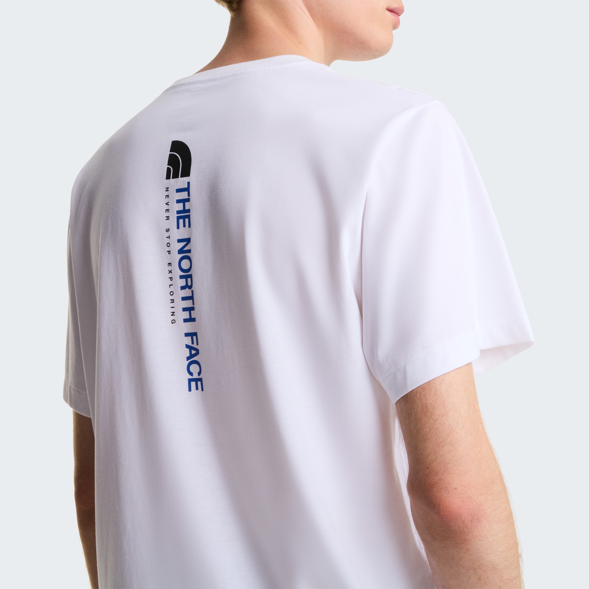 The North Face T-Shirt »M VERTICAL REGULAR SHORT SLEEVE TEE-GRAPHIC« normale Passform, kurze Ärmel, für Sportmode und Outdoormode