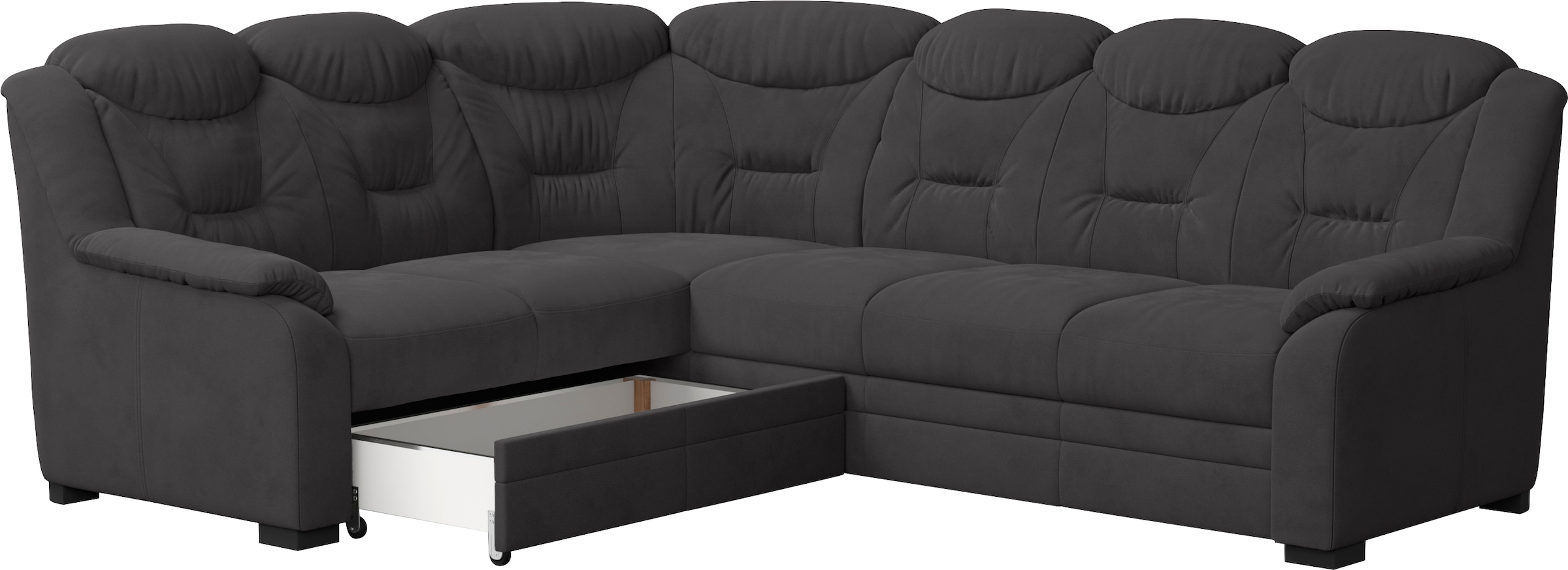 COTTA Ecksofa »Marcus L-Form«, wahlweise mit Bettfunktion & Stauraum