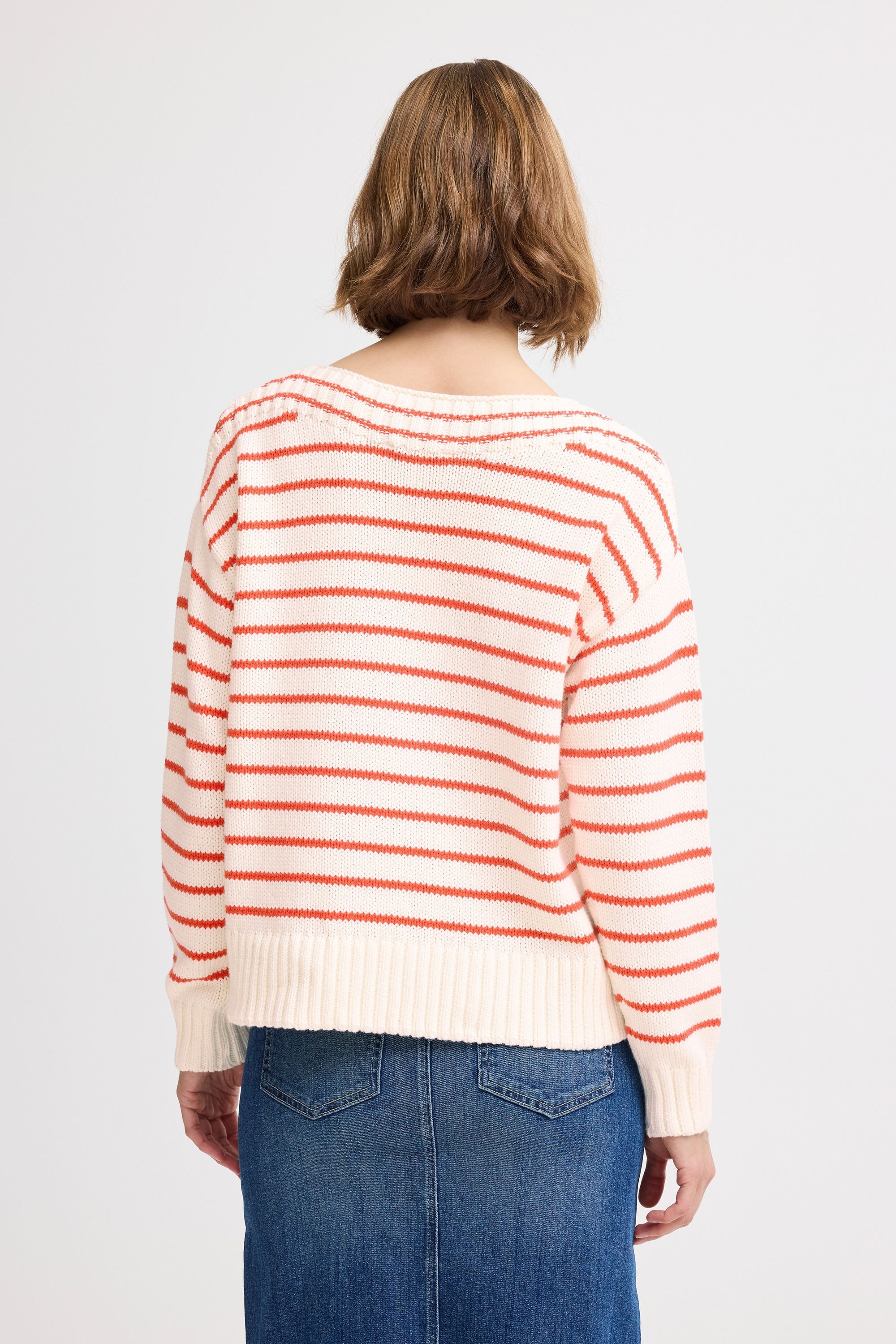 b.young Strickpullover »Strickpullover BYNAGLA STRIPED JUMPER -«