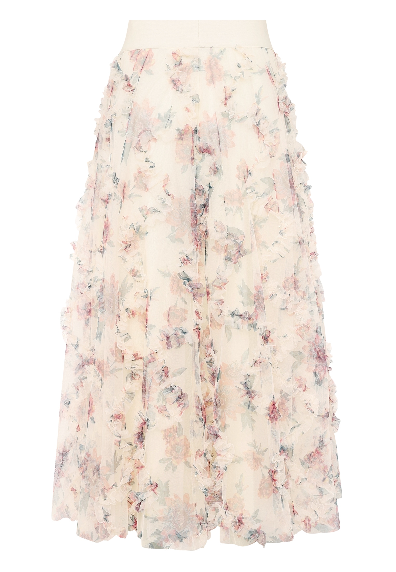 Zero Tüllrock »Tüllrock mit Blumenprint«