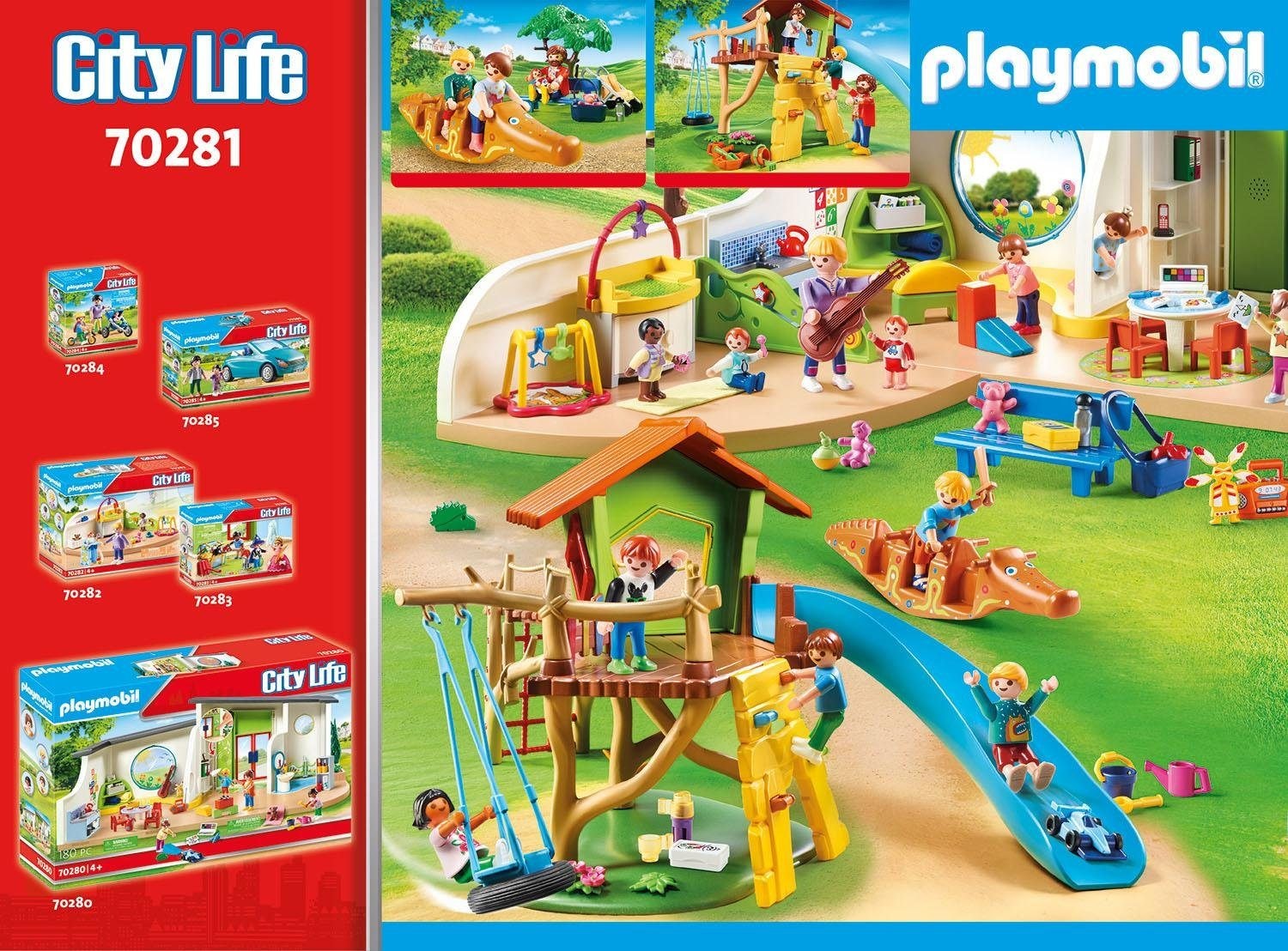 Playmobil® Konstruktions-Spielset »Abenteuerspielplatz (70281), My City Life«, (83 St.), Made in Germany
