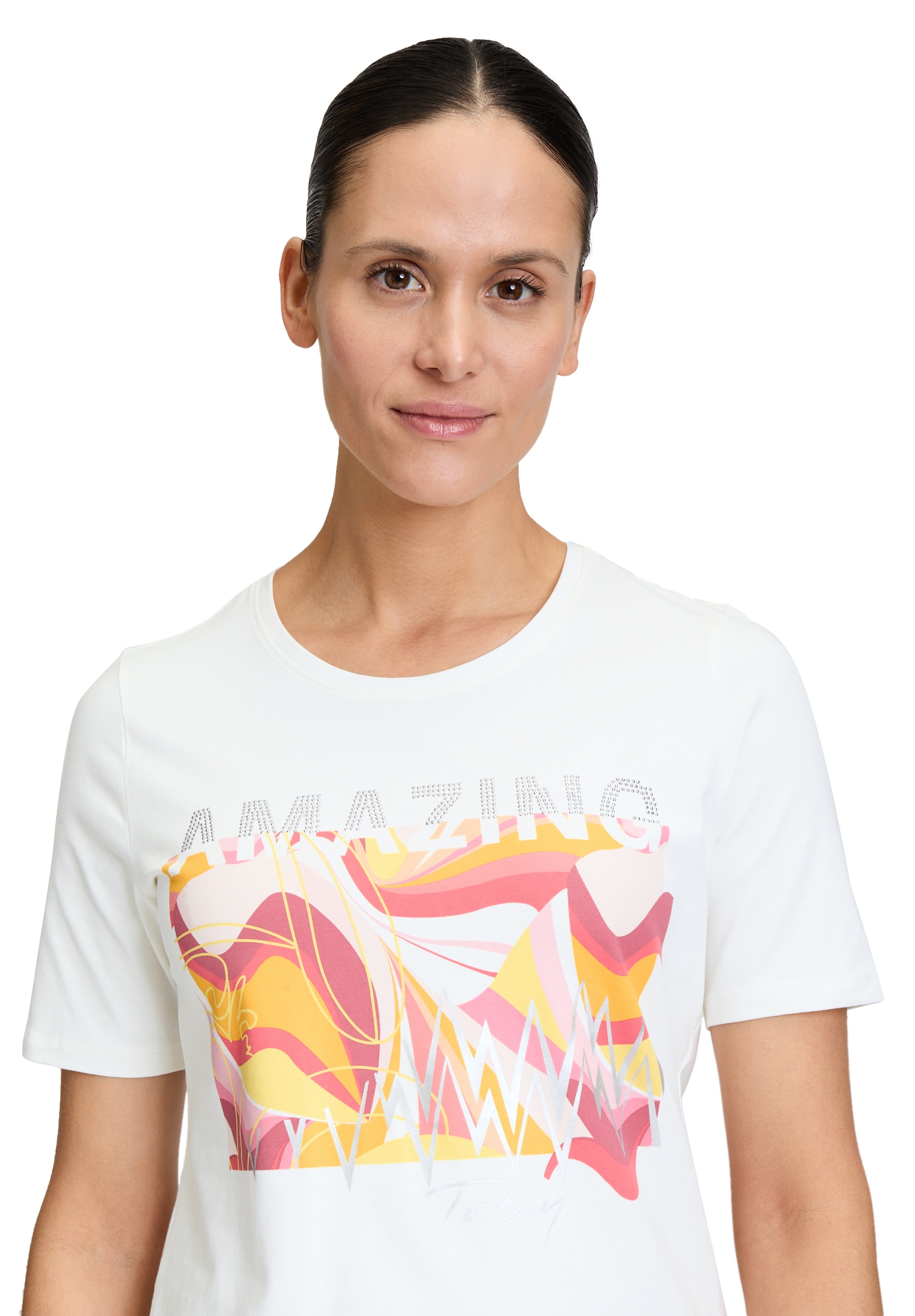 Betty Barclay T-Shirt »Basic Shirt mit Placement«
