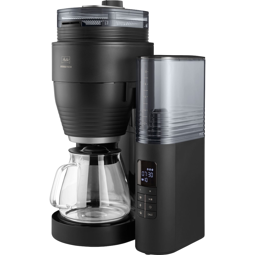 Melitta Kaffeemaschine mit Mahlwerk »AromaFresh X 1030-06«, 1,25 l Kaffeekanne, Papierfilter, 1x4