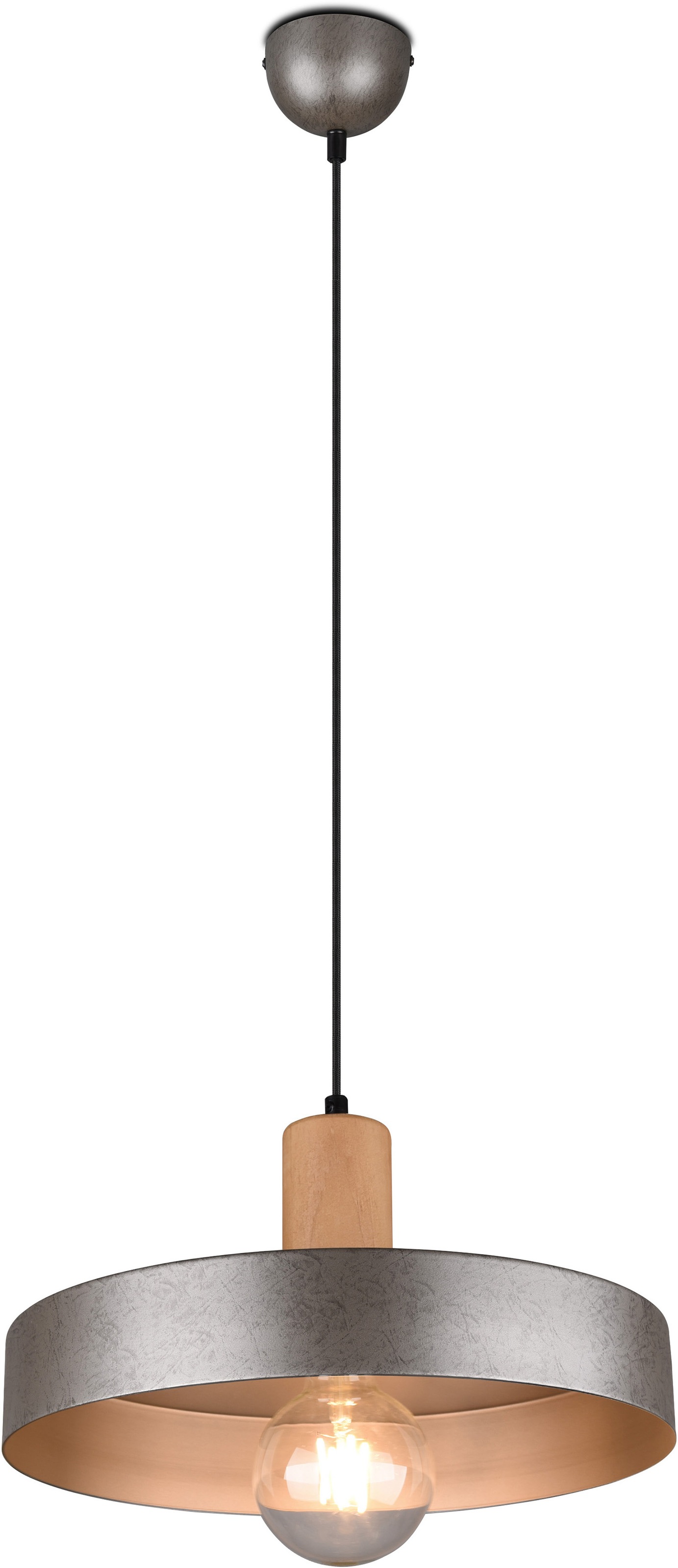 wählbar Leuchten Garantie XXL flammig-flammig, mit Holz-Deko, Abhängung TRIO online 1 »GAYA«, Leuchtmittel Jahren 35cm, 150cm, frei mit kaufen | 3 Ã˜ Pendelleuchte