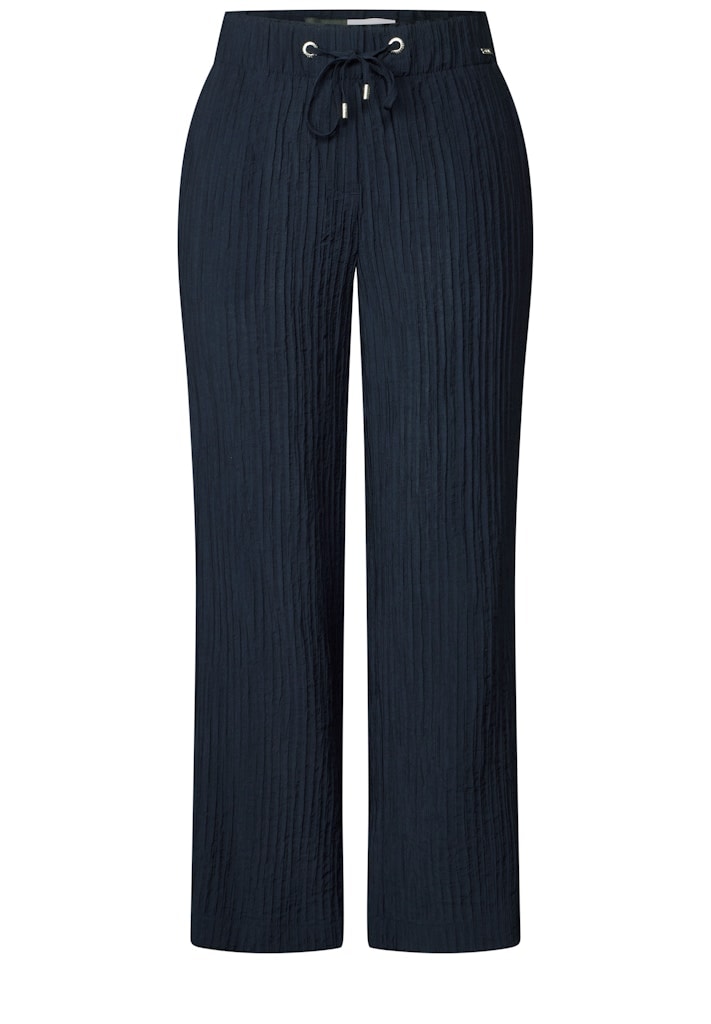 Cecil Stoffhose »Style Neele«, im Loose Fit, Stukturhose