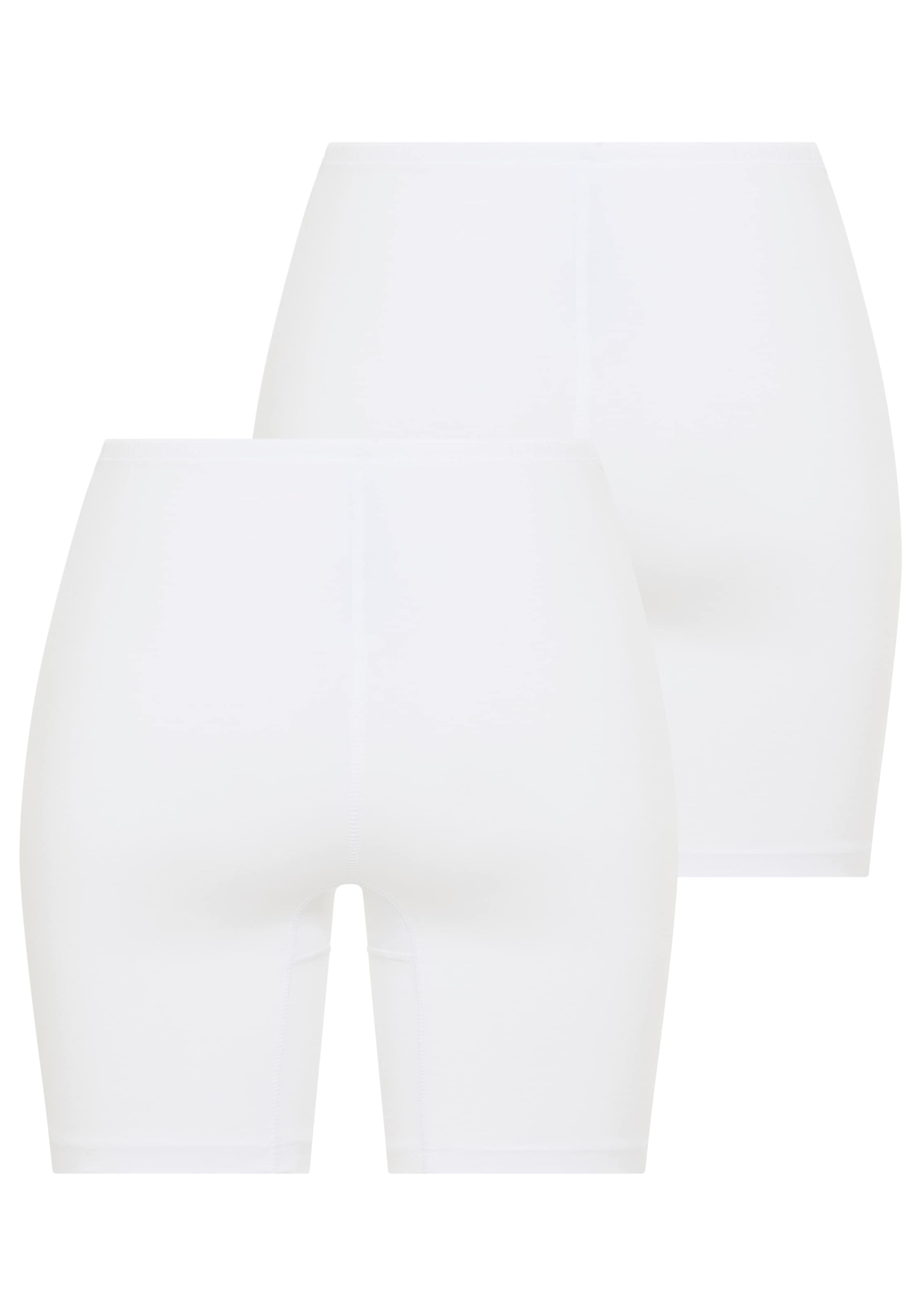 YSABEL MORA Lange Unterhose »BASIC COLLECTION COTTON WITH LACE« 2er Pack,  angenehm weich, Passform gegen Reibung