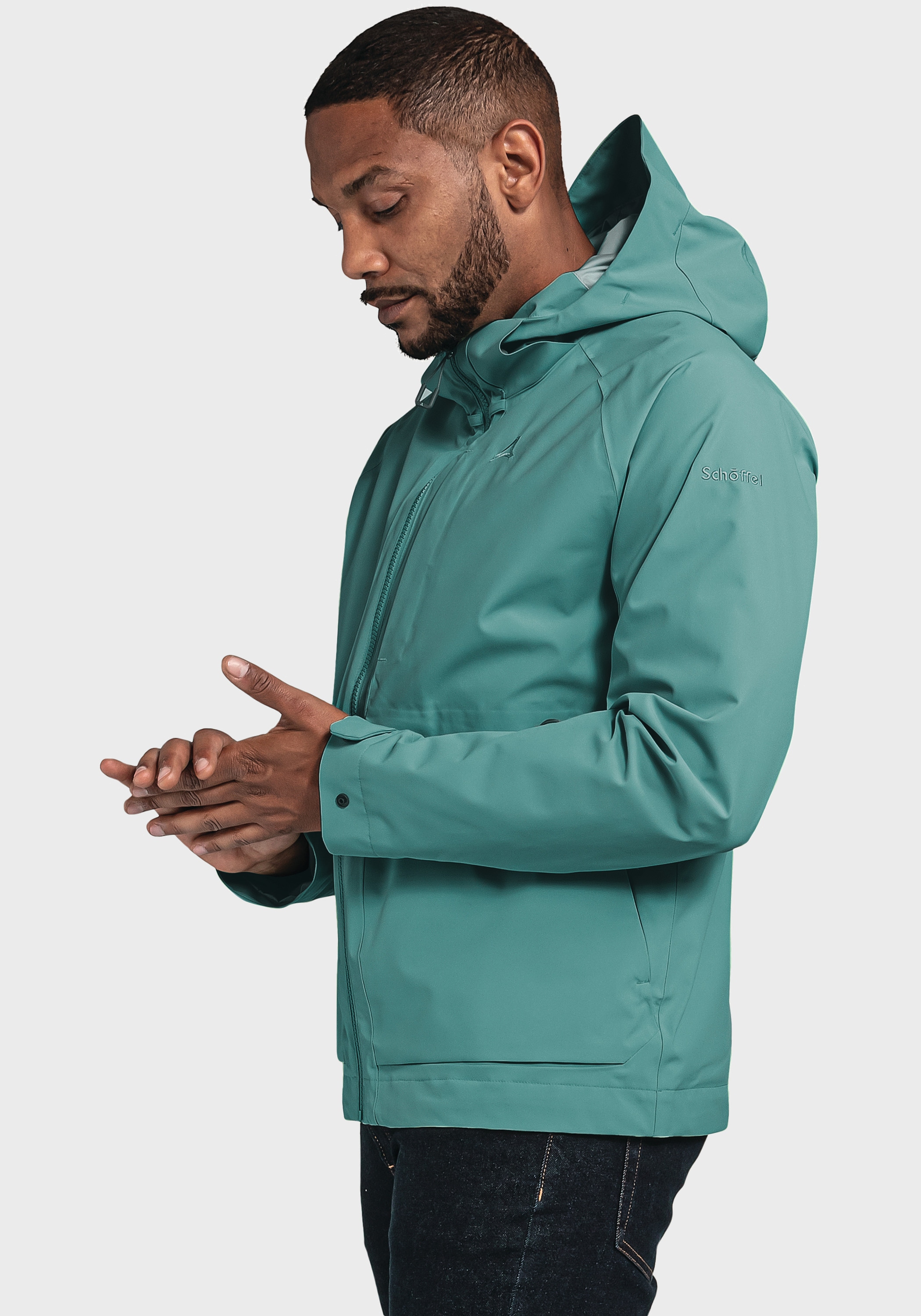 Schöffel Outdoorjacke »Jacket Lausanne M«, mit Kapuze