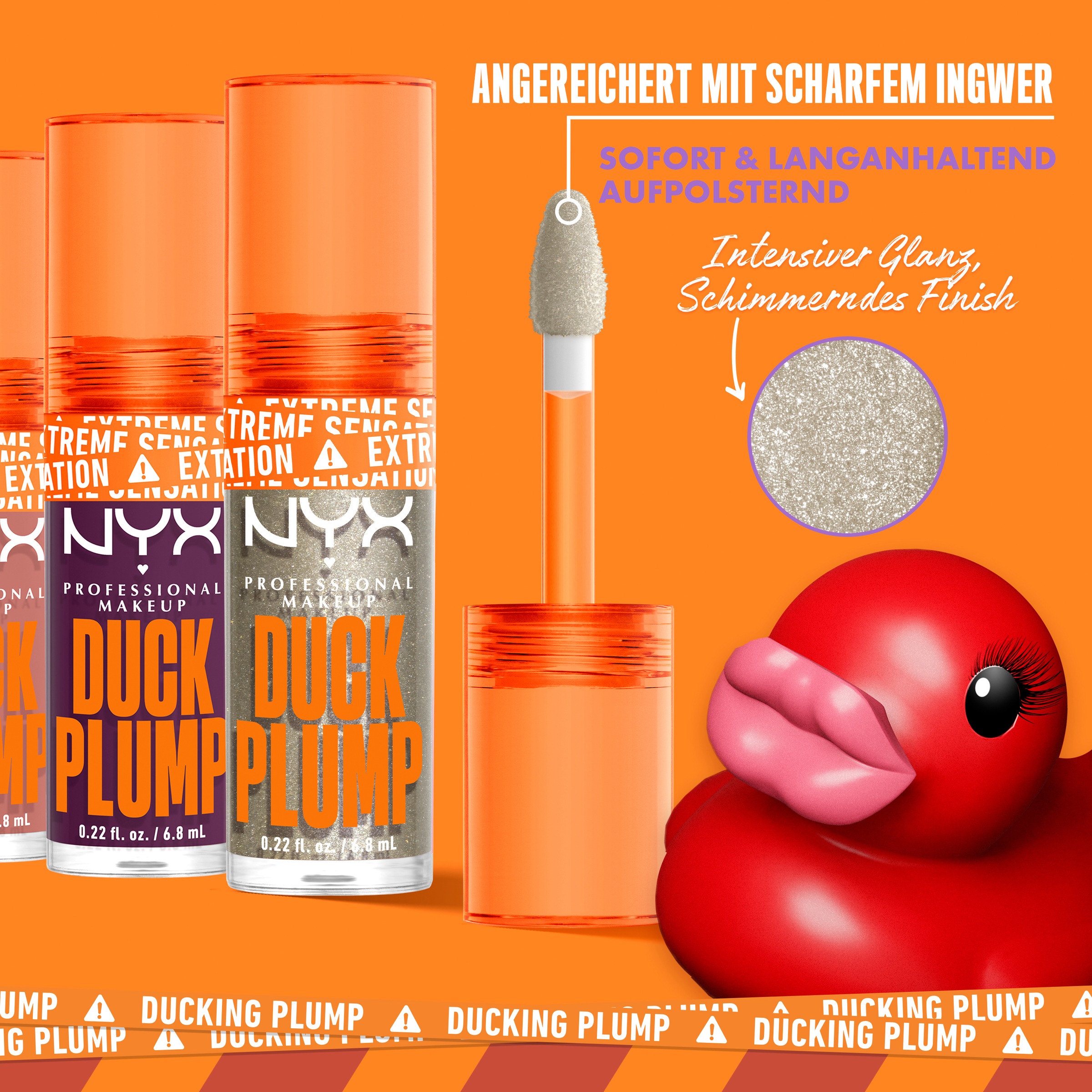 NYX Lipgloss »NYX Professional Makeup Duck Plump Trickz Lipgloss«