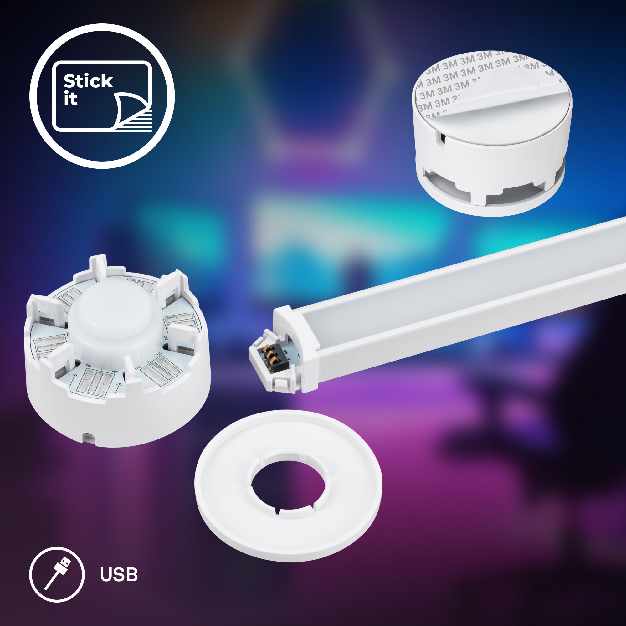 Briloner Leuchten LED Wandleuchte »FLOW 3949016«