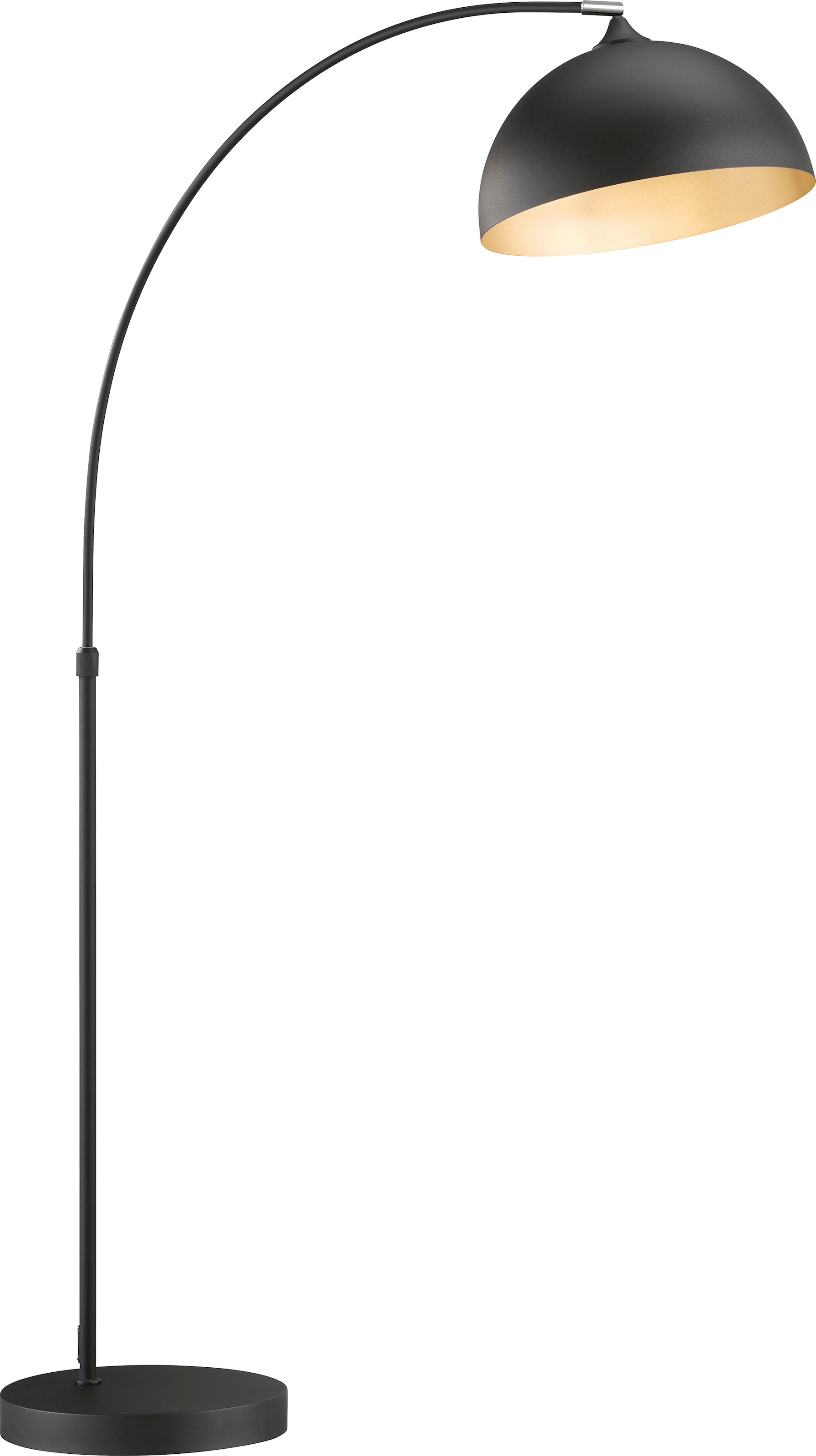 | Garantie bewegliche XXL 5 5 3 mit Marmorfuß SalesFever Stehlampe echter Jahren mit »Noa«, kaufen Arme Glasschirm, flammig-flammig, Dimmschalter, online