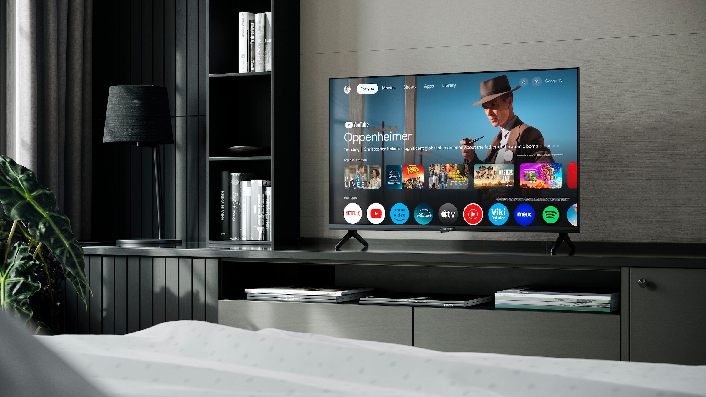 Sharp QLED-Fernseher »2T-C32GFx«, Smart-TV-Google TV