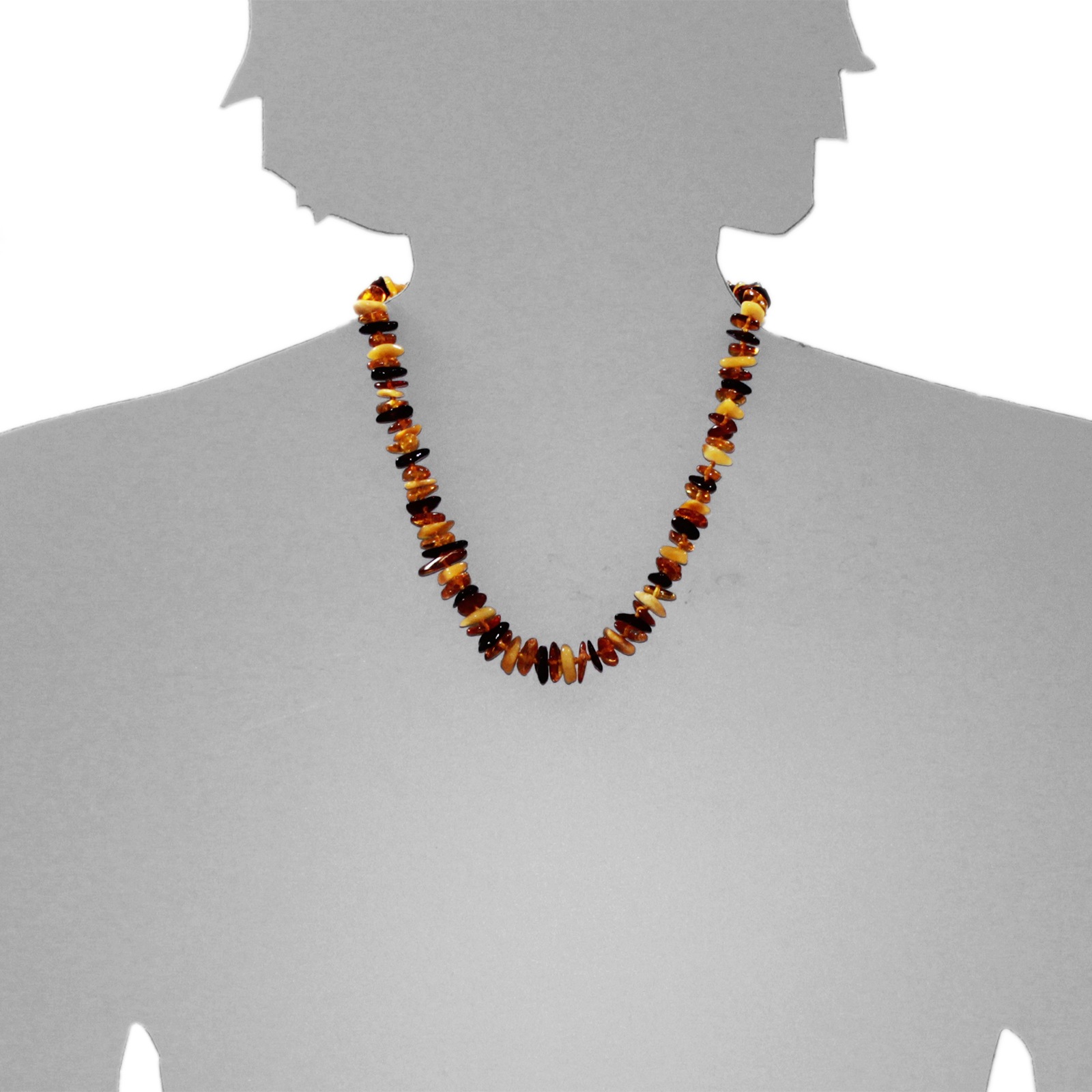 OSTSEE-SCHMUCK Kette ohne Anhänger »- Valana - Bernstein - ,«