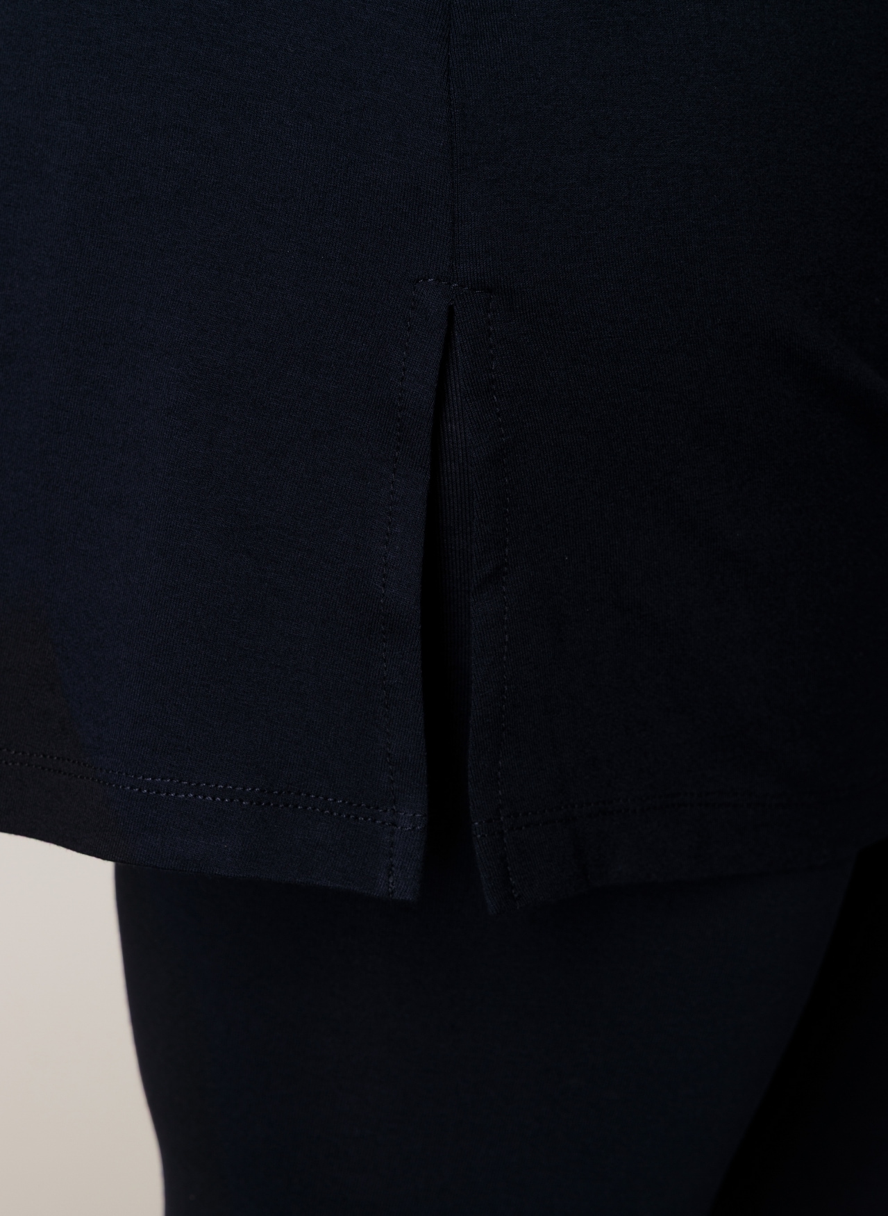 Base Level Curvy Longshirt »Abbigale«, Leicht ausgestellte A-Form
