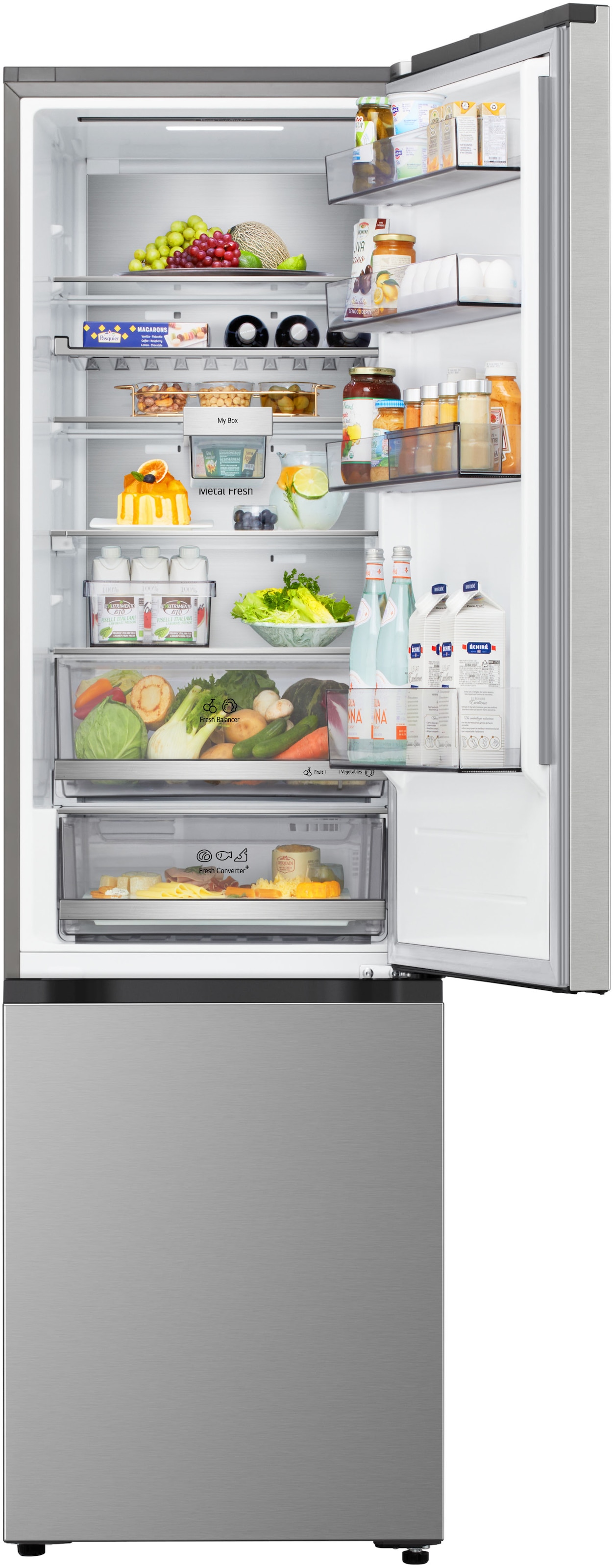 LG Kühl-/Gefrierkombination Serie 7 »GBBS726BPY« 203 cm hoch 59,7 cm breit Vollintegrierbarer Kühlschrank dank frontaler Luftzufuhr und Abluft