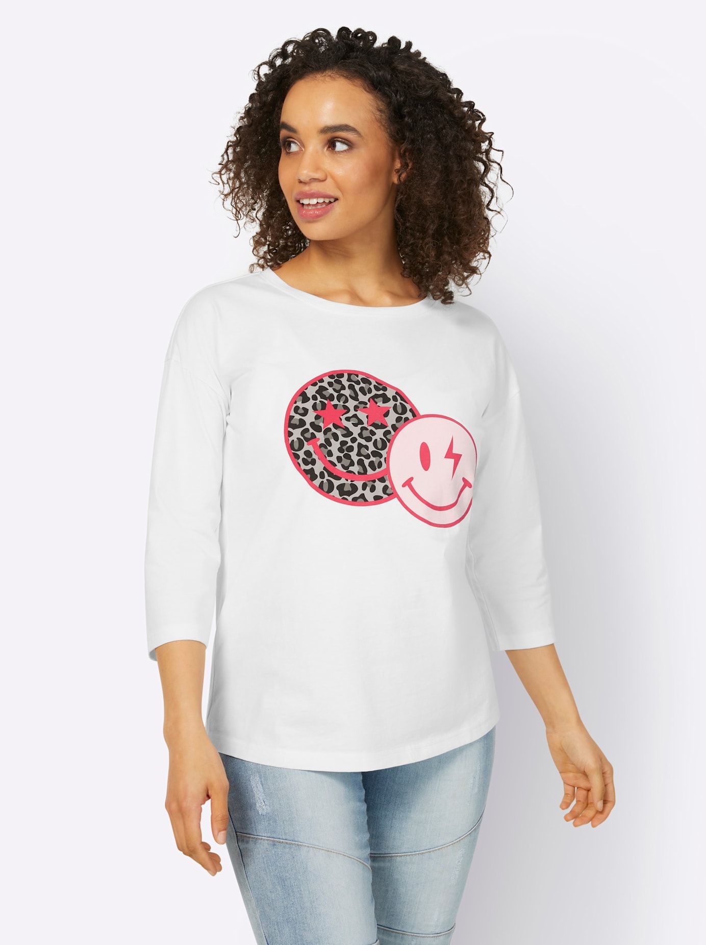 heine Rundhalsshirt »Shirt«, (1 tlg.)