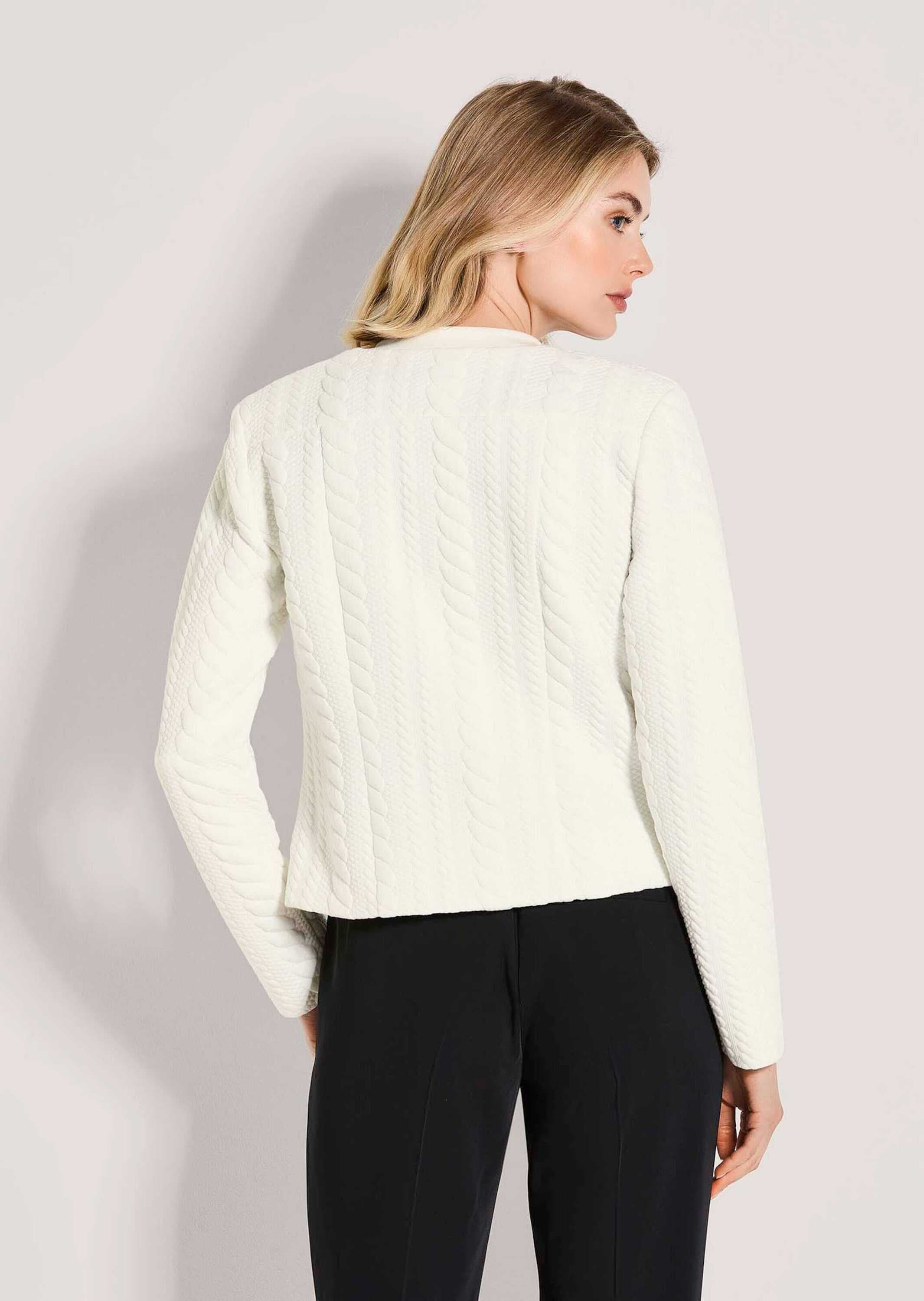 MADELEINE Jackenblazer »Blazer Langarm Jerseyblazer mit Stehkragen«