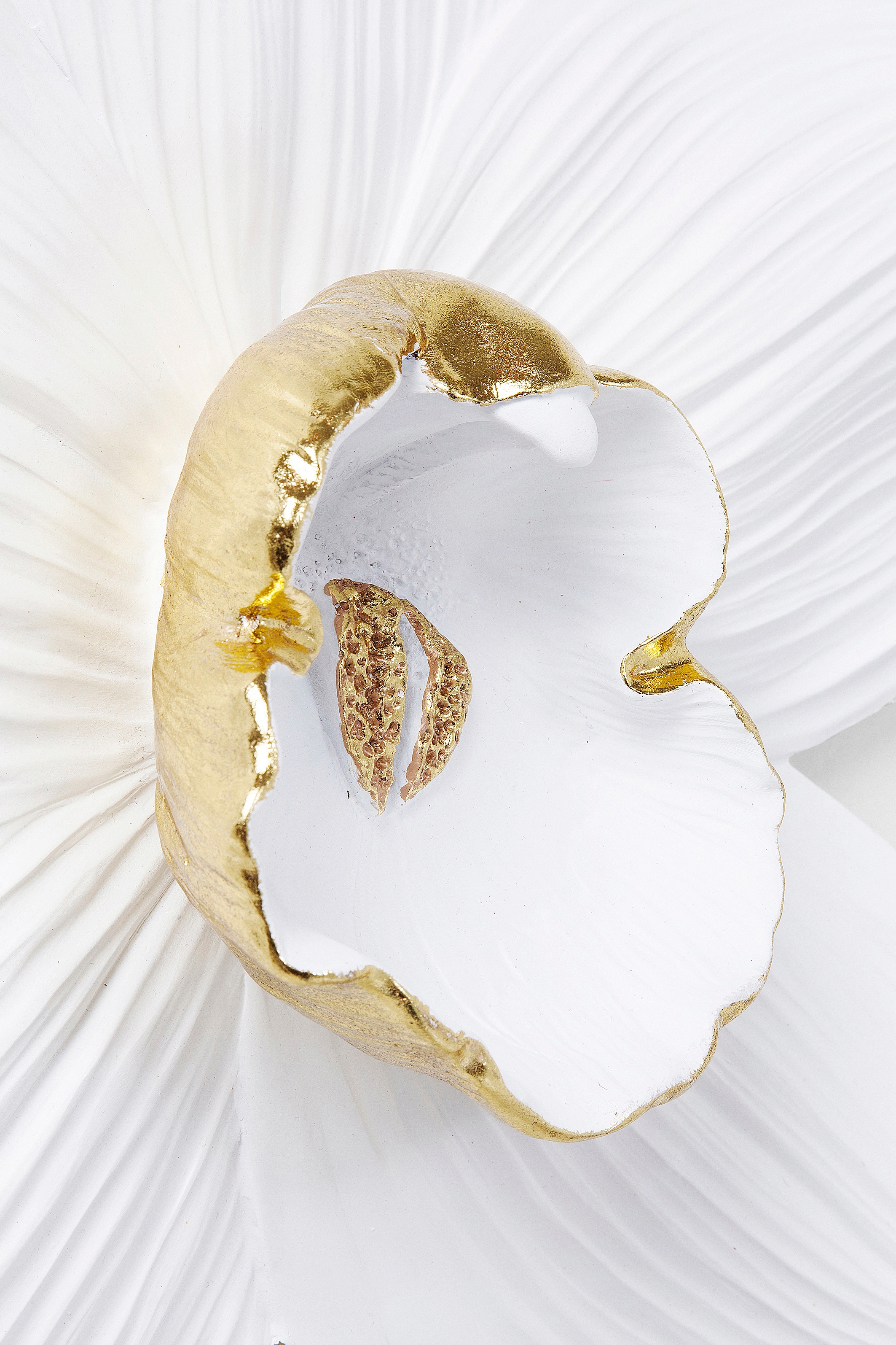 Kare Design Wanddekoobjekt »Wandschmuck Orchid Weiß 54cm«