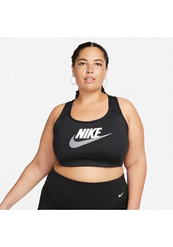 Nike Sport-BH »Dri-FIT Swoosh Women's Medium-Support Non-Padded Futura Graphic Sports... kaufen