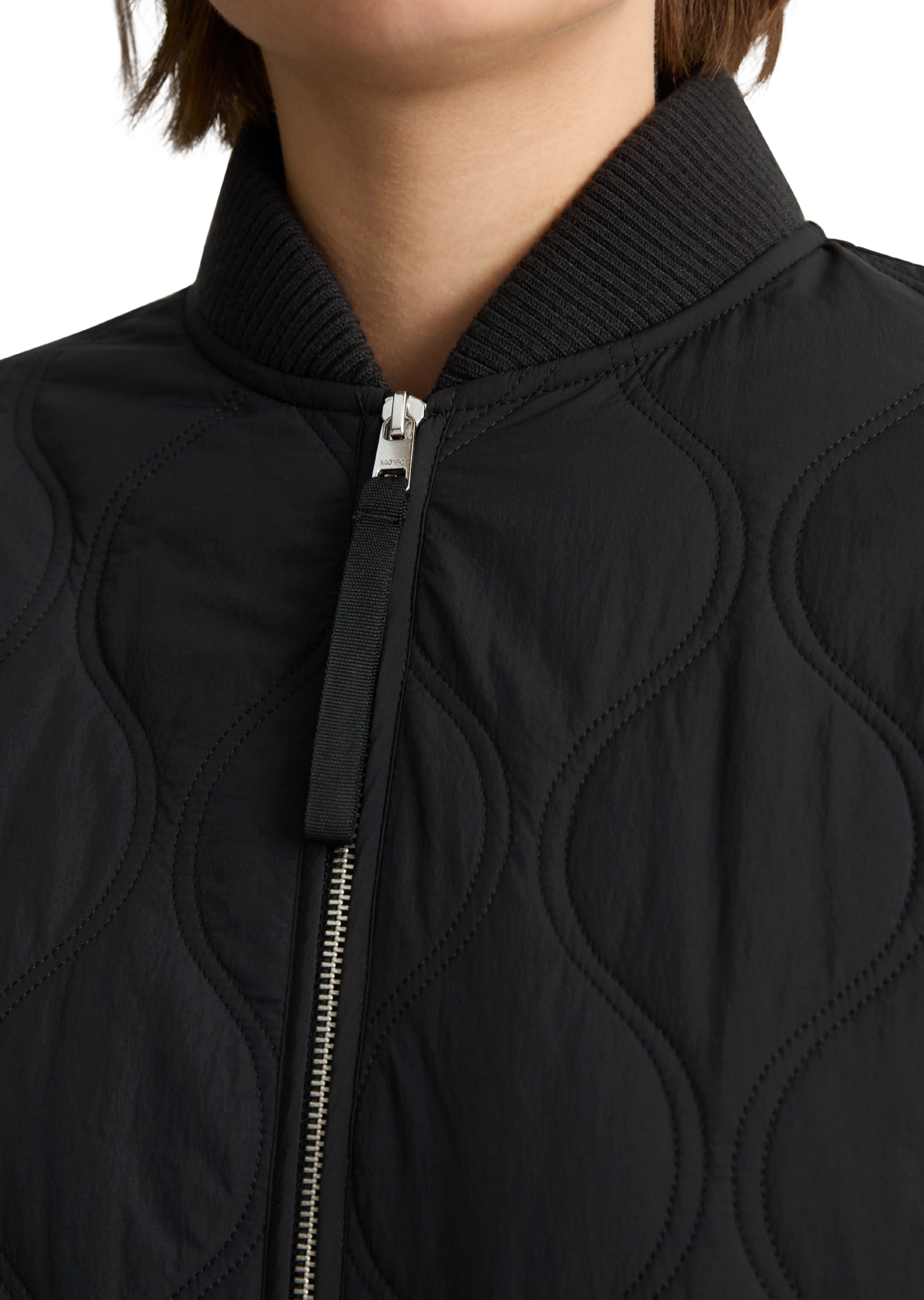 Marc O'Polo DENIM Steppmantel regular aus recyceltem Nylon