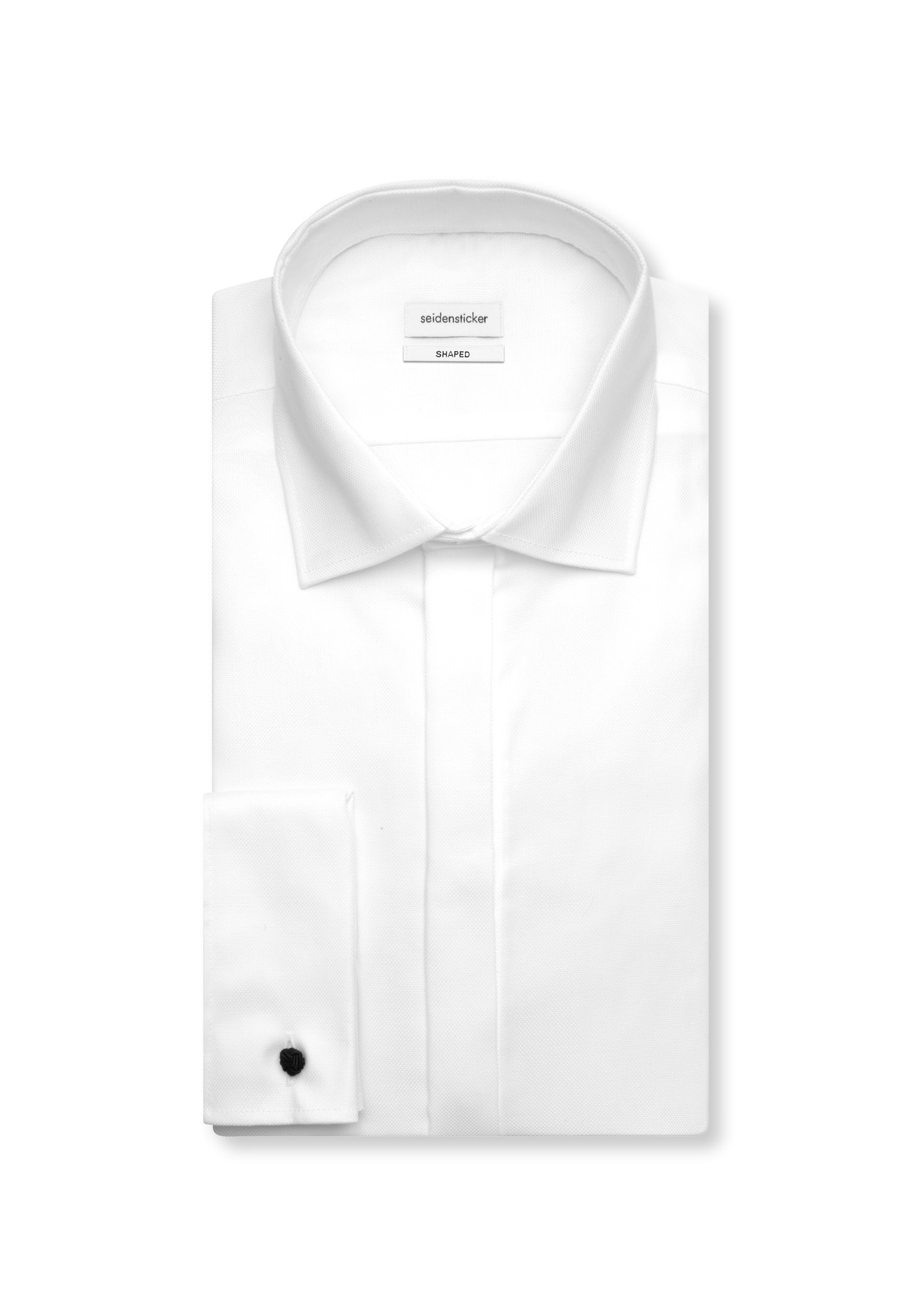 seidensticker Smokinghemd »Shaped« Shaped 1/1 Kentkragen Uni